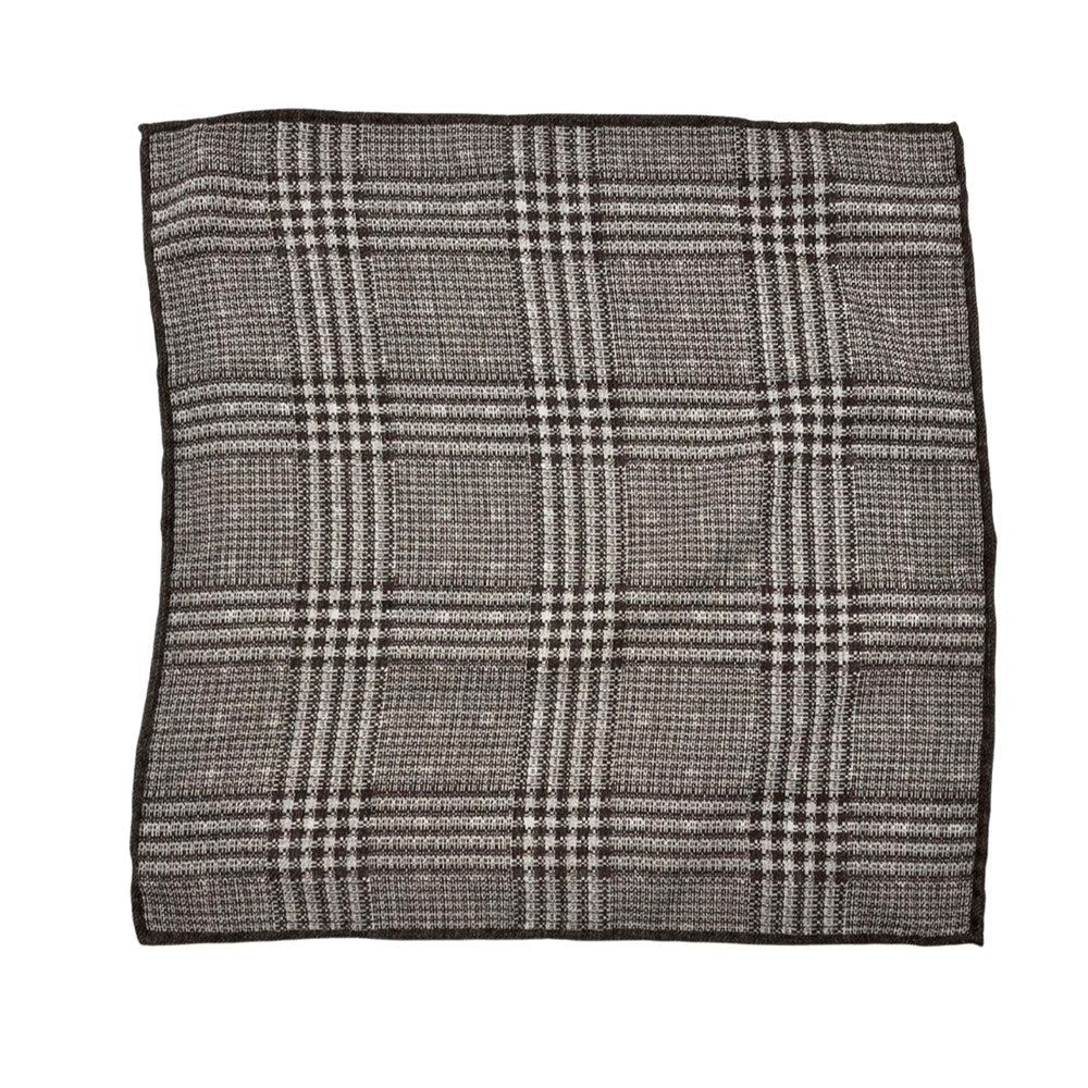 Edward Armah Plaid and Dot Pocket Square - The Great Republic