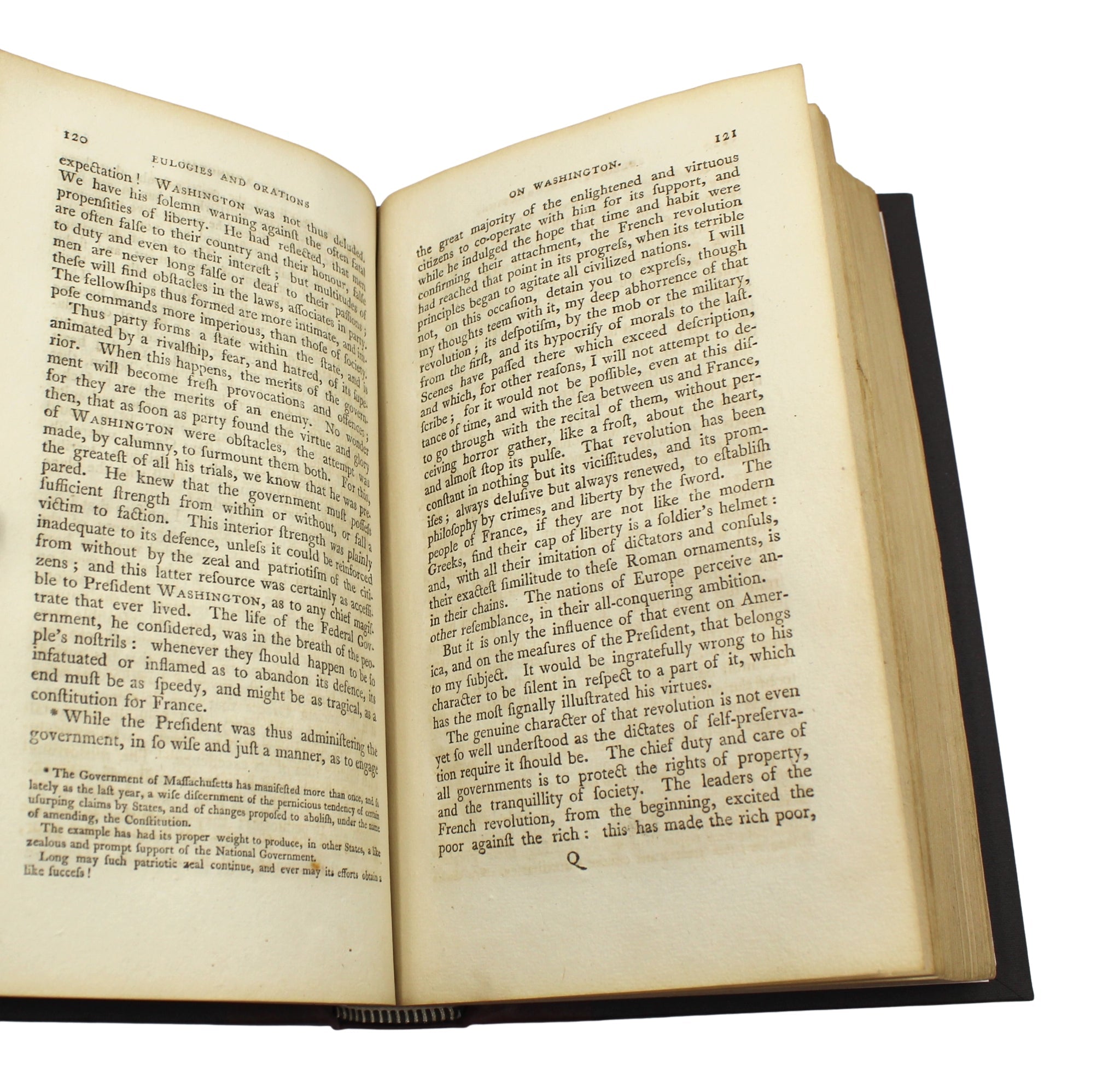 Eulogies and Orations on the Life and Death of General George Washington, Published by Manning & Loring, First Edition, 1800 - The Great Republic