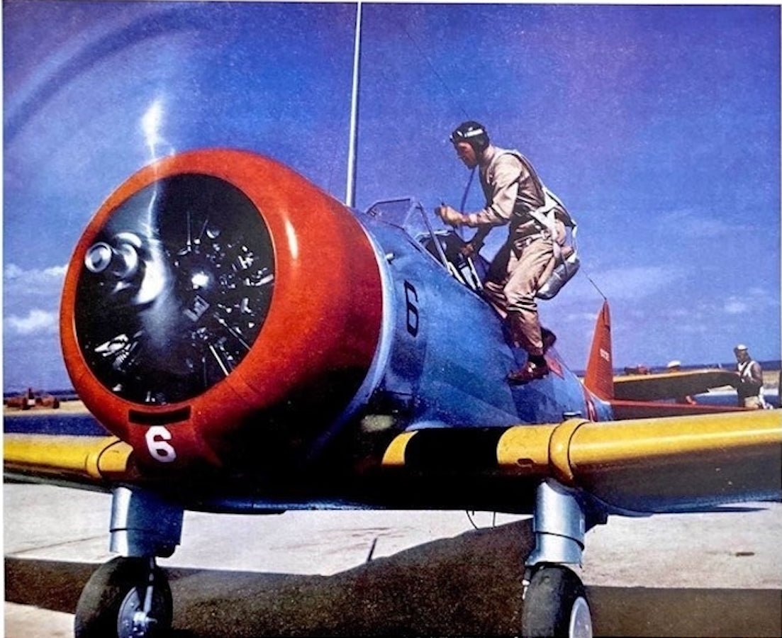 "FLY with the U.S. Navy" Vintage WWII Poster, 1941 - The Great Republic