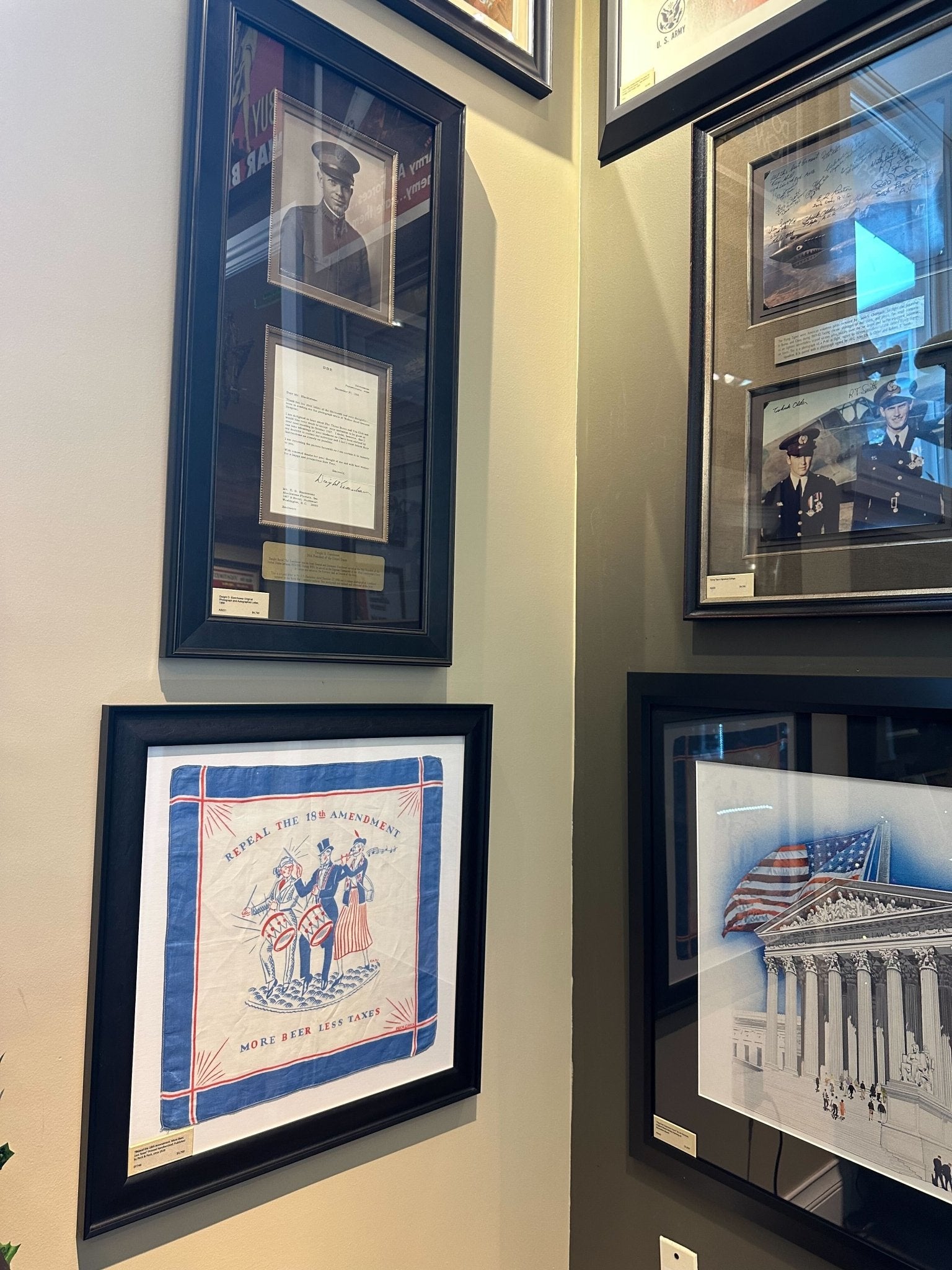 Flying Tigers Pilots' Signatures Collage - The Great Republic