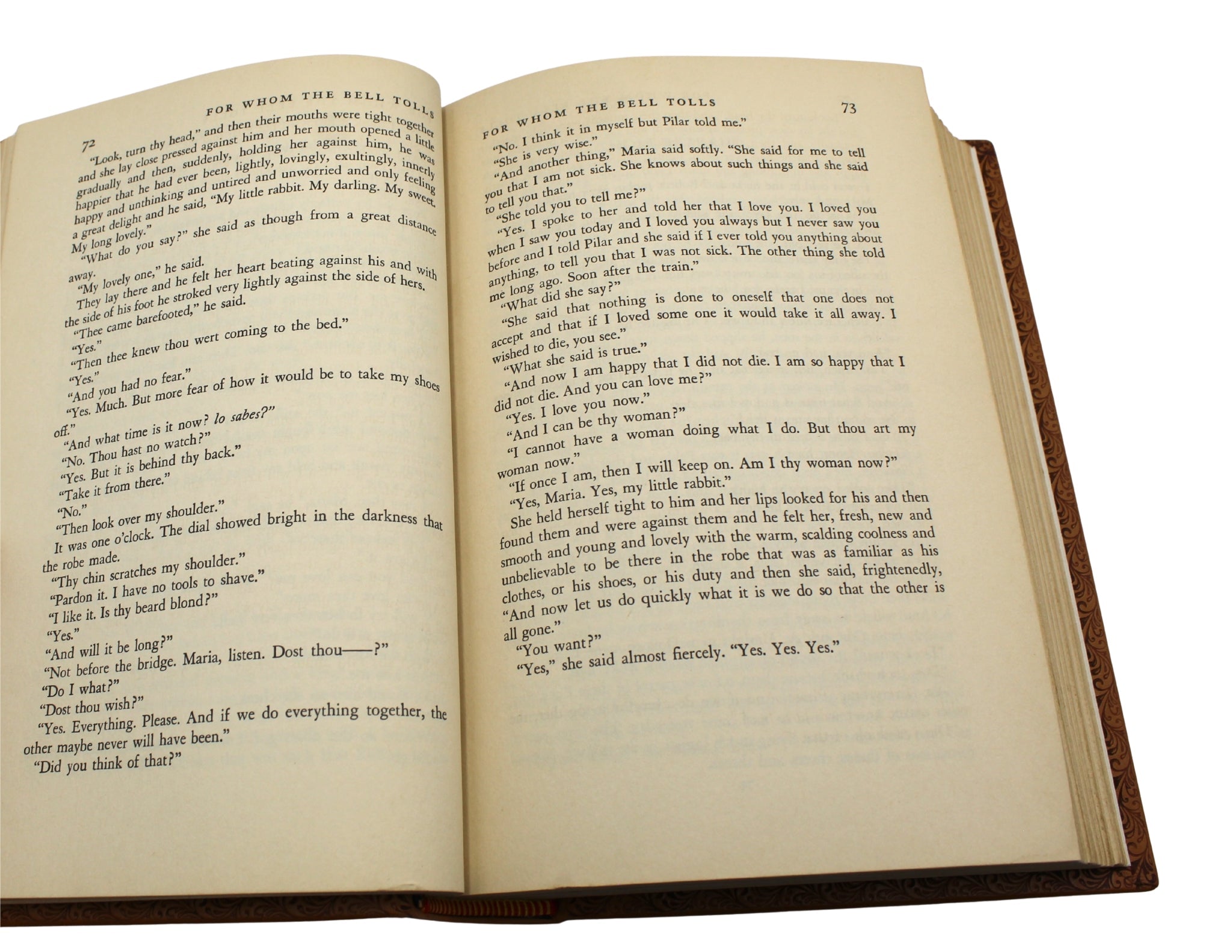 For Whom The Bell Tolls by Ernest Hemingway, First Edition, 1940 - The Great Republic