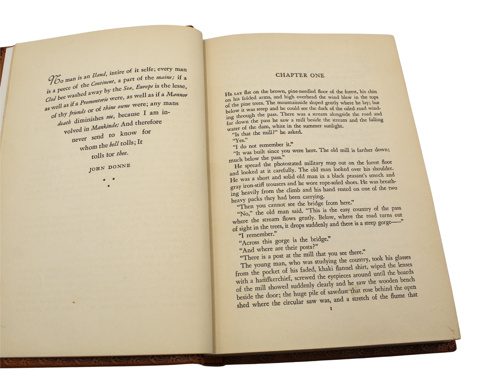 For Whom The Bell Tolls by Ernest Hemingway, First Edition, 1940 - The Great Republic