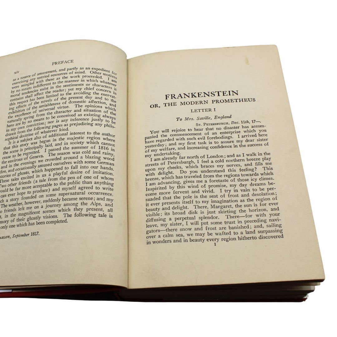 Frankenstein, or The Modern Prometheus by Mary W. Shelley, Grosset & Dunlap Photoplay Edition, 1931 - The Great Republic