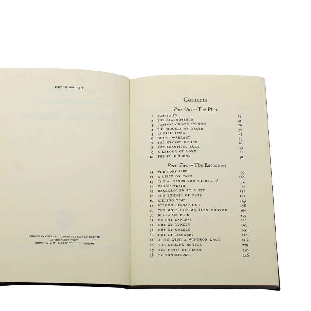 From Russia, With Love by Ian Fleming, First Edition, First Printing, in Later Dust Jacket, 1957 - The Great Republic
