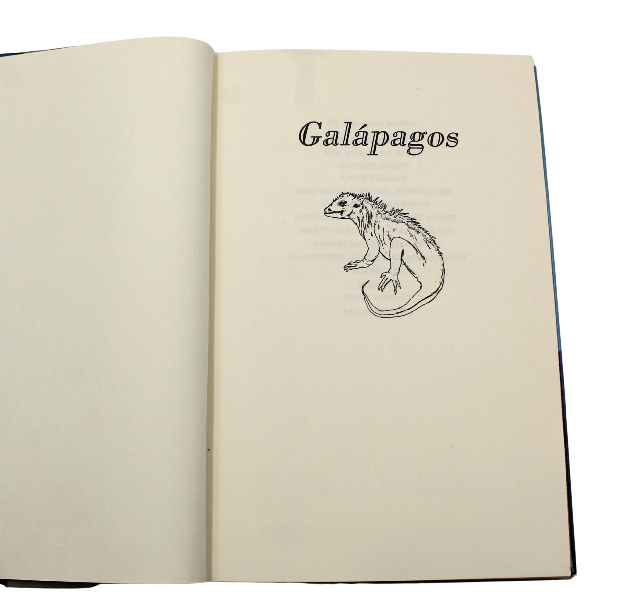 Galapagos by Kurt Vonnegut, First Trade Edition, in Original Dust Jacket, 1895 - The Great Republic