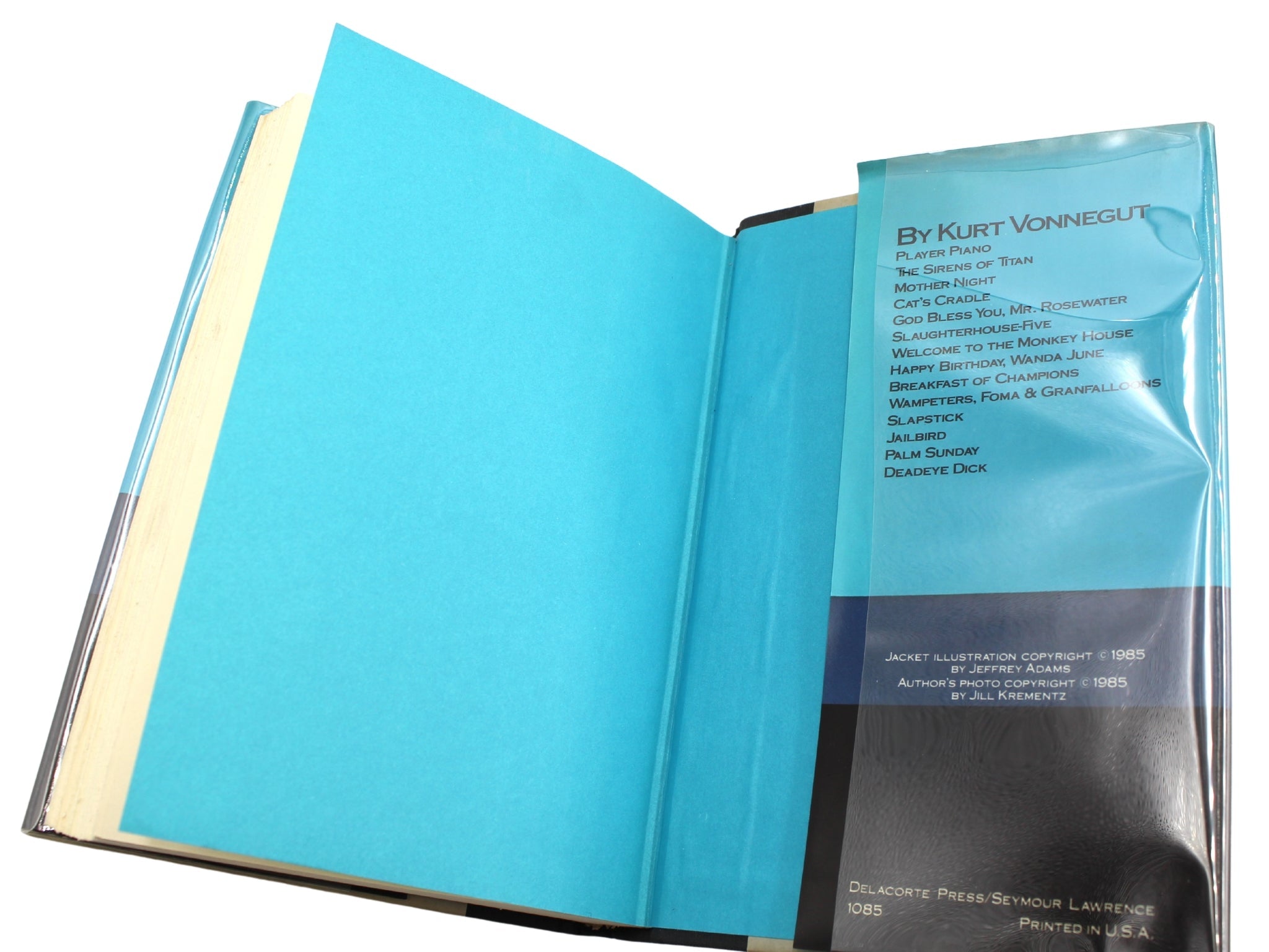 Galapagos by Kurt Vonnegut, First Trade Edition, in Original Dust Jacket, 1895 - The Great Republic