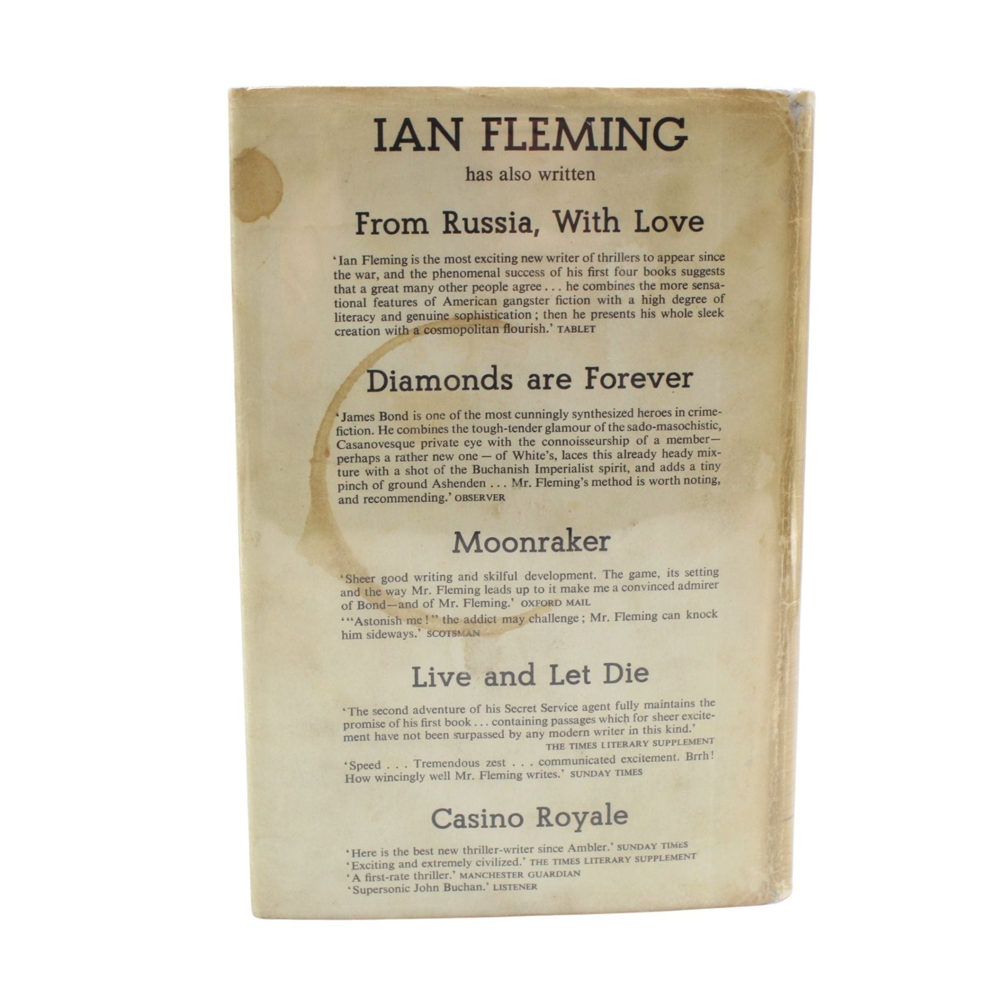 Goldfinger by Ian Fleming, First Edition in Original Dust Jacket, [1959] - The Great Republic