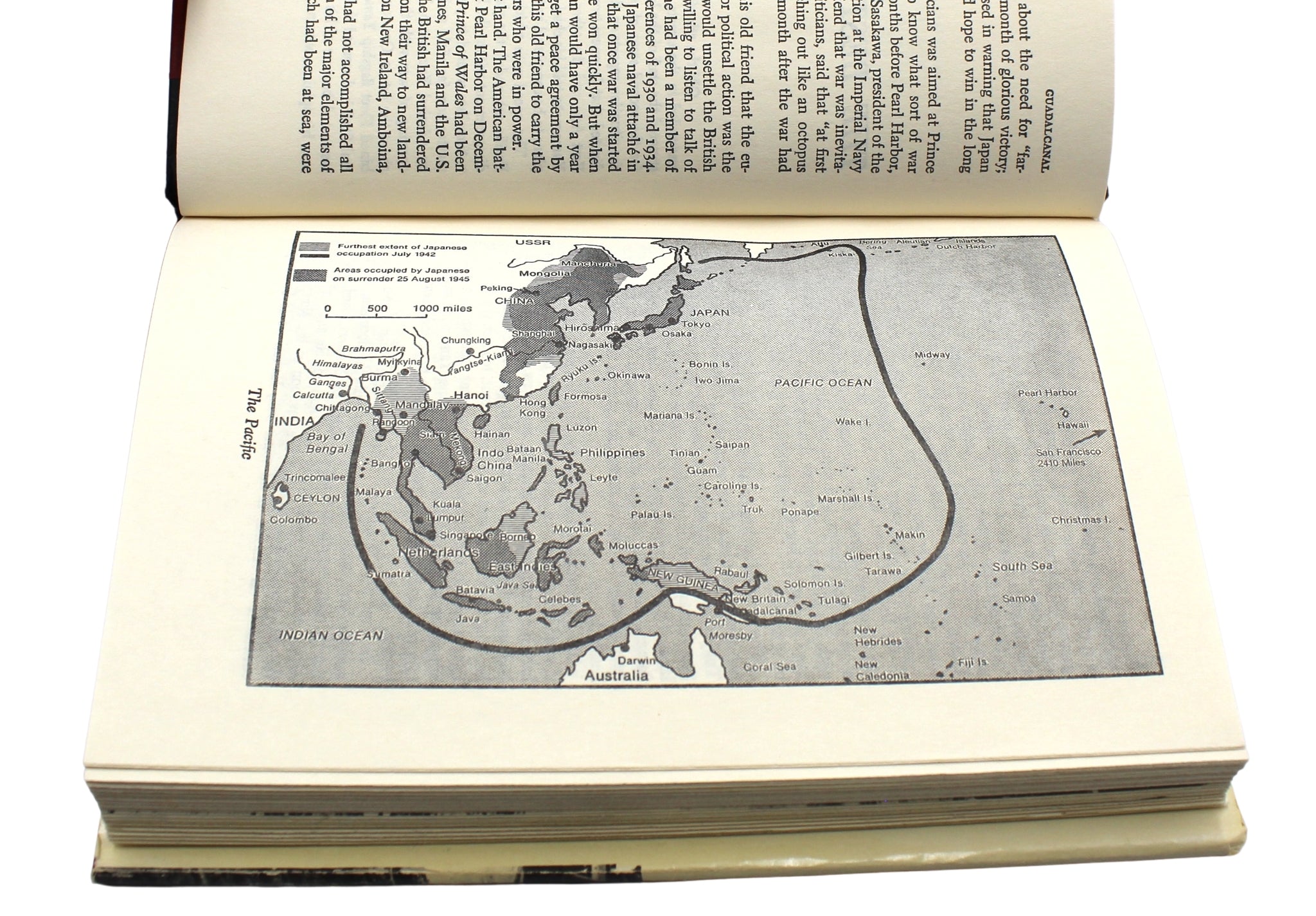 Guadalcanal by Edwin P. Hoyt, First Edition, Signed by 7 USMC VMF Fighter Pilots, 1981 - The Great Republic