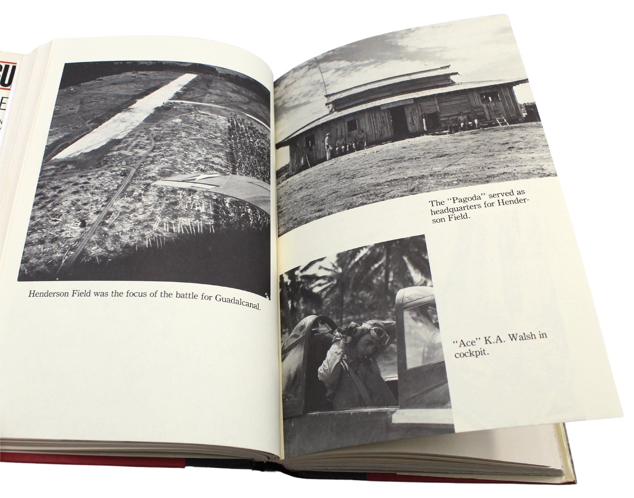 Guadalcanal by Edwin P. Hoyt, First Edition, Signed by 7 USMC VMF Fighter Pilots, 1981 - The Great Republic