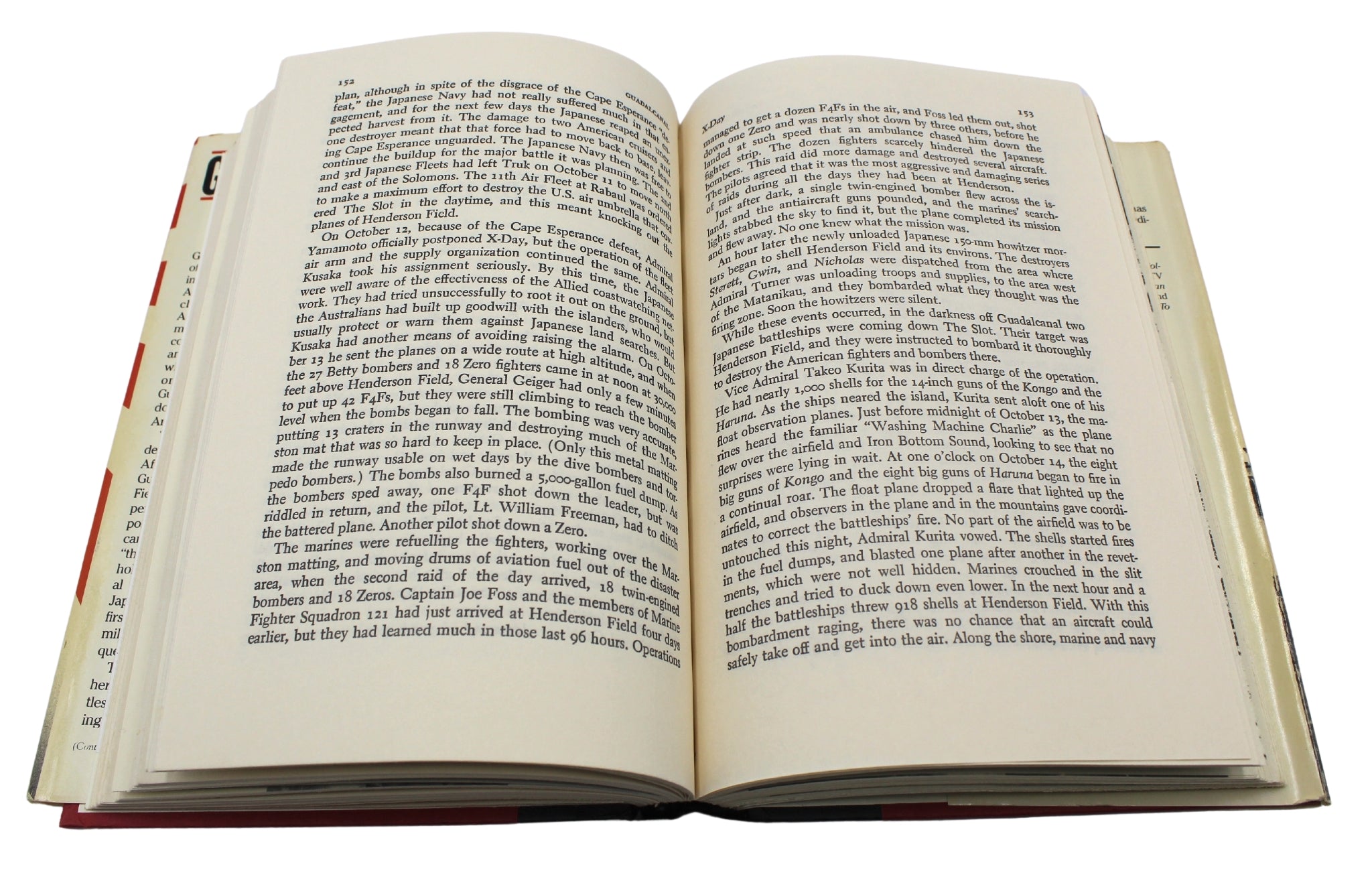 Guadalcanal by Edwin P. Hoyt, First Edition, Signed by 7 USMC VMF Fighter Pilots, 1981 - The Great Republic
