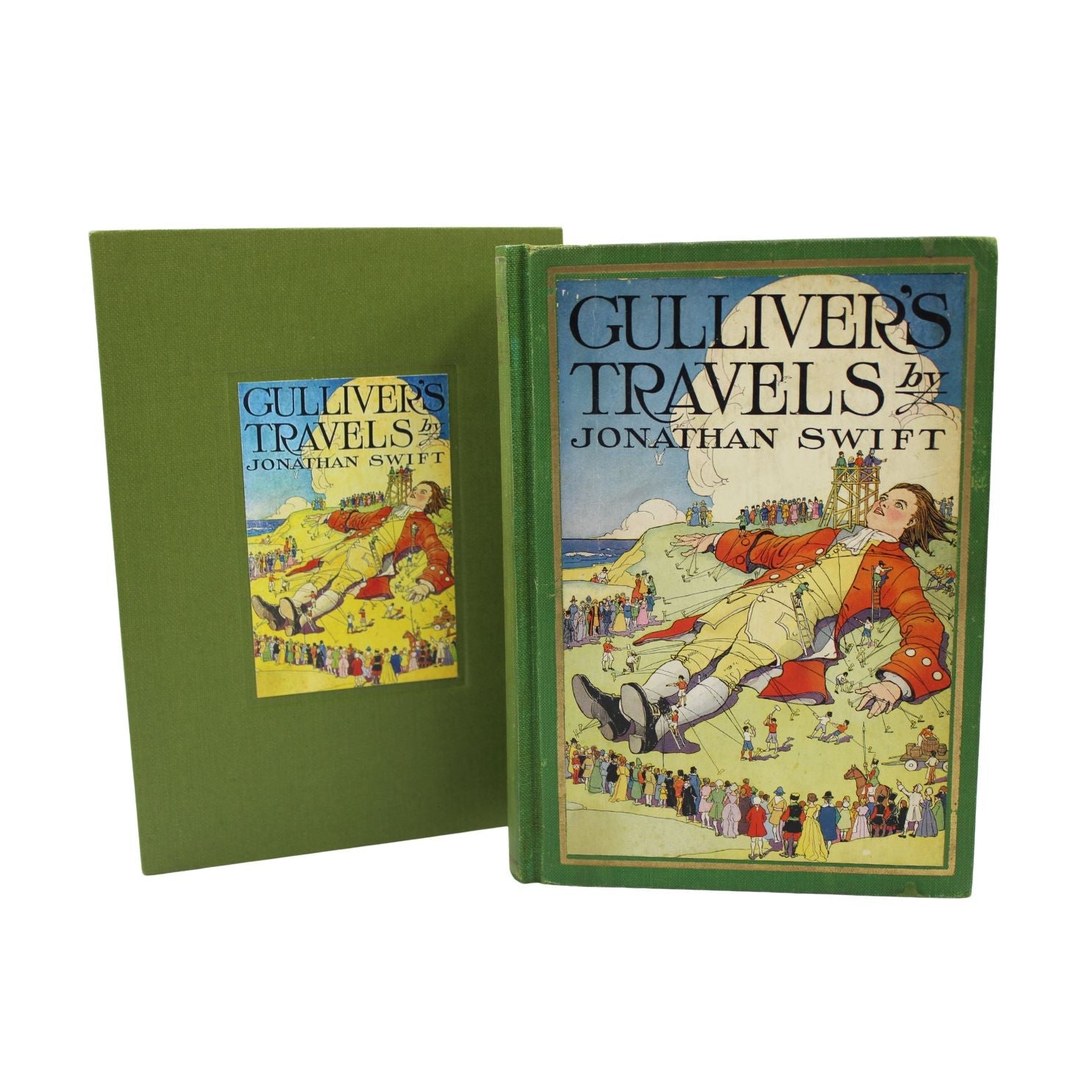 Gulliver's Travels, Arranged in Three Parts from the Original of Jonathan Swift by M. Dodge Holmes, Illustrated by Edwin J. Prittie, 1930 - The Great Republic