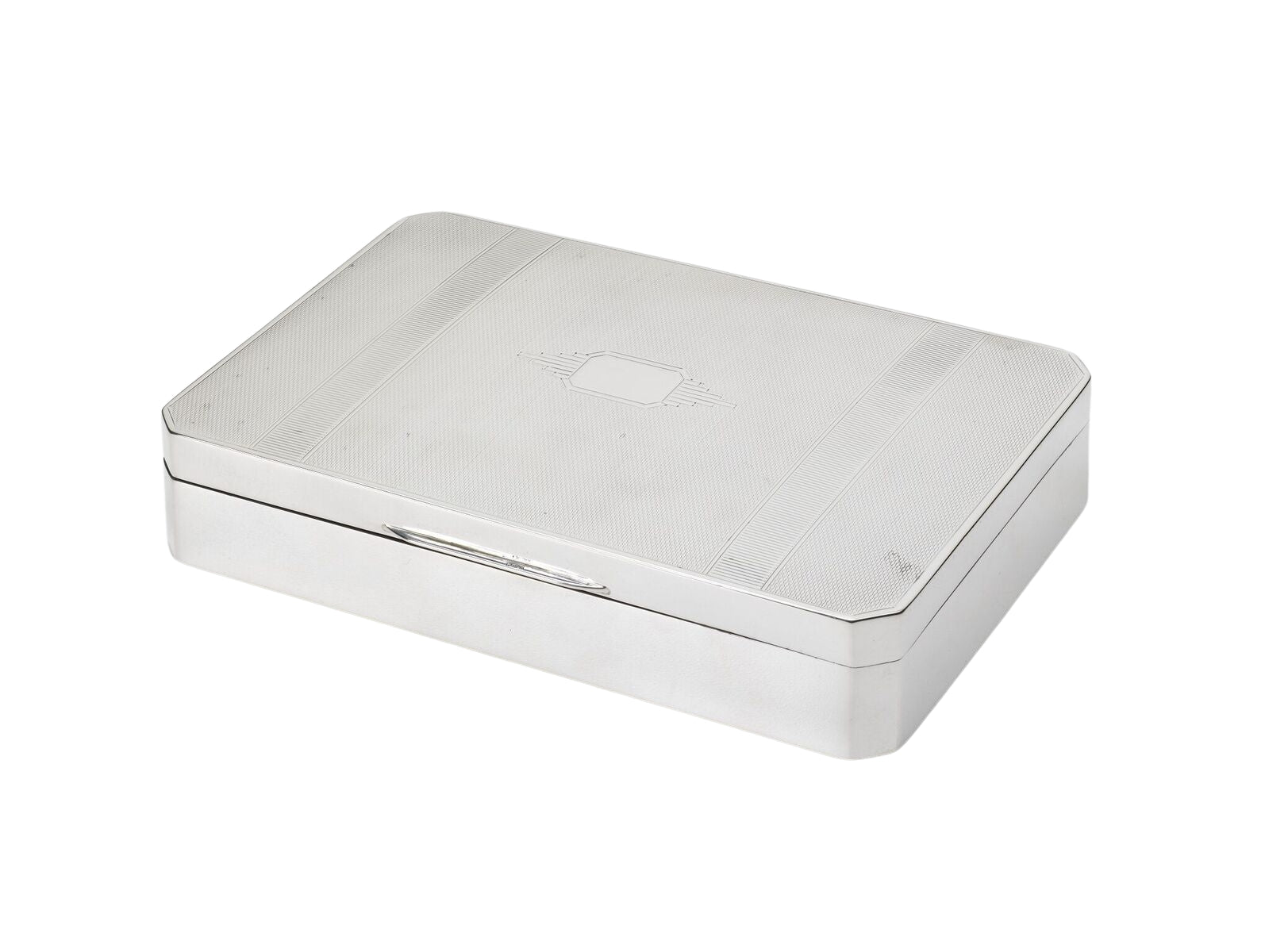 Hallmarked Silver Plated Keepsake Box - Sheffield, UK, Circa 1900 - The Great Republic