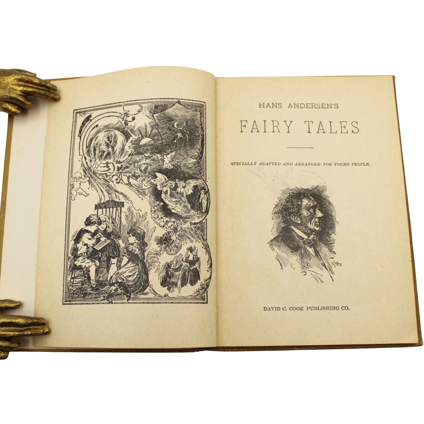 Hans Andersen's Fairy Tales, Specially Adapted and Arranged for Young People, by Hans Christian Andersen, Illustrated, [n.d.] - The Great Republic