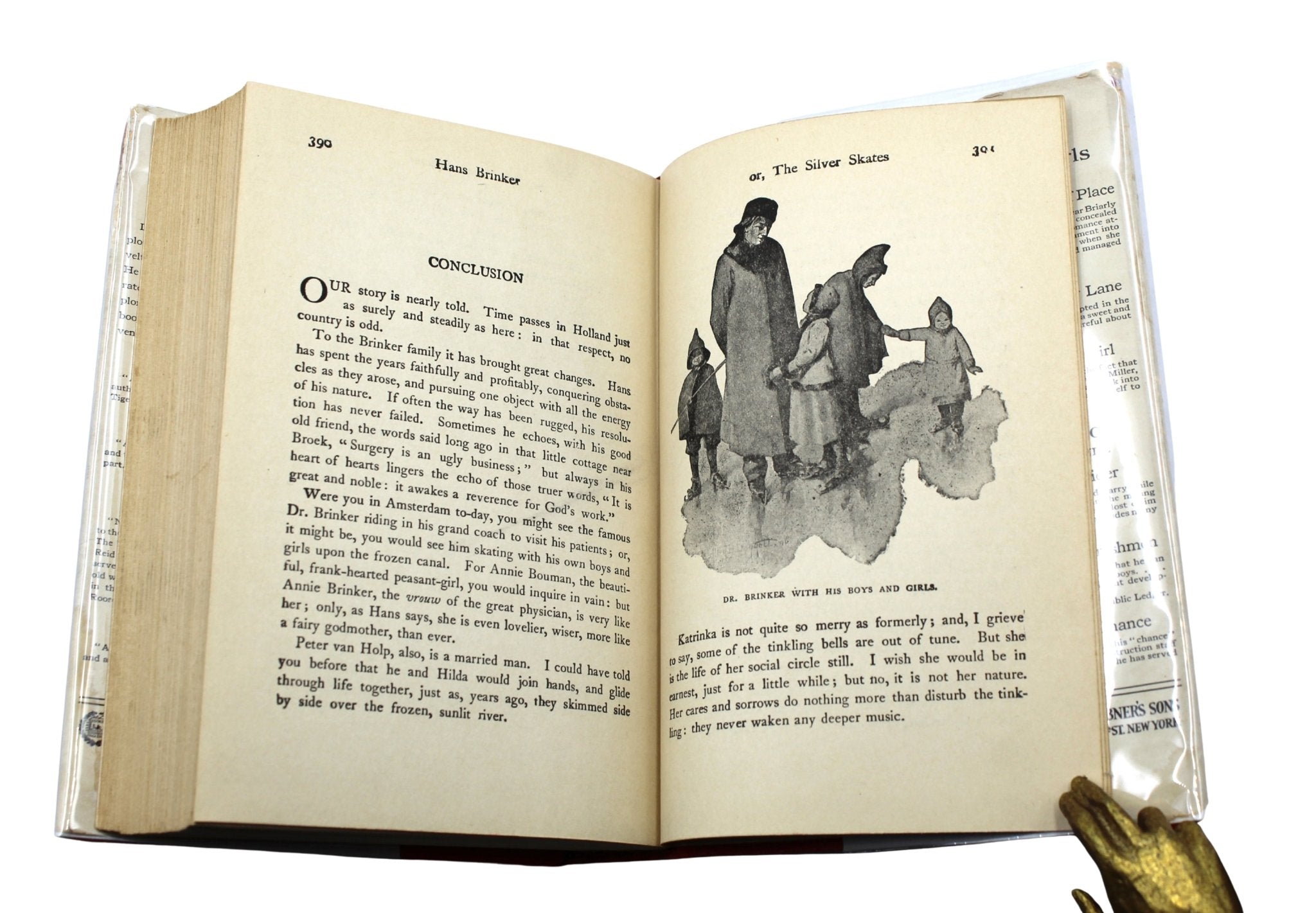 Hans Brinker, Or, The Silver Skates by Mary Mapes Dodge, Illustrated by Allen B. Doggett, 1925 - The Great Republic