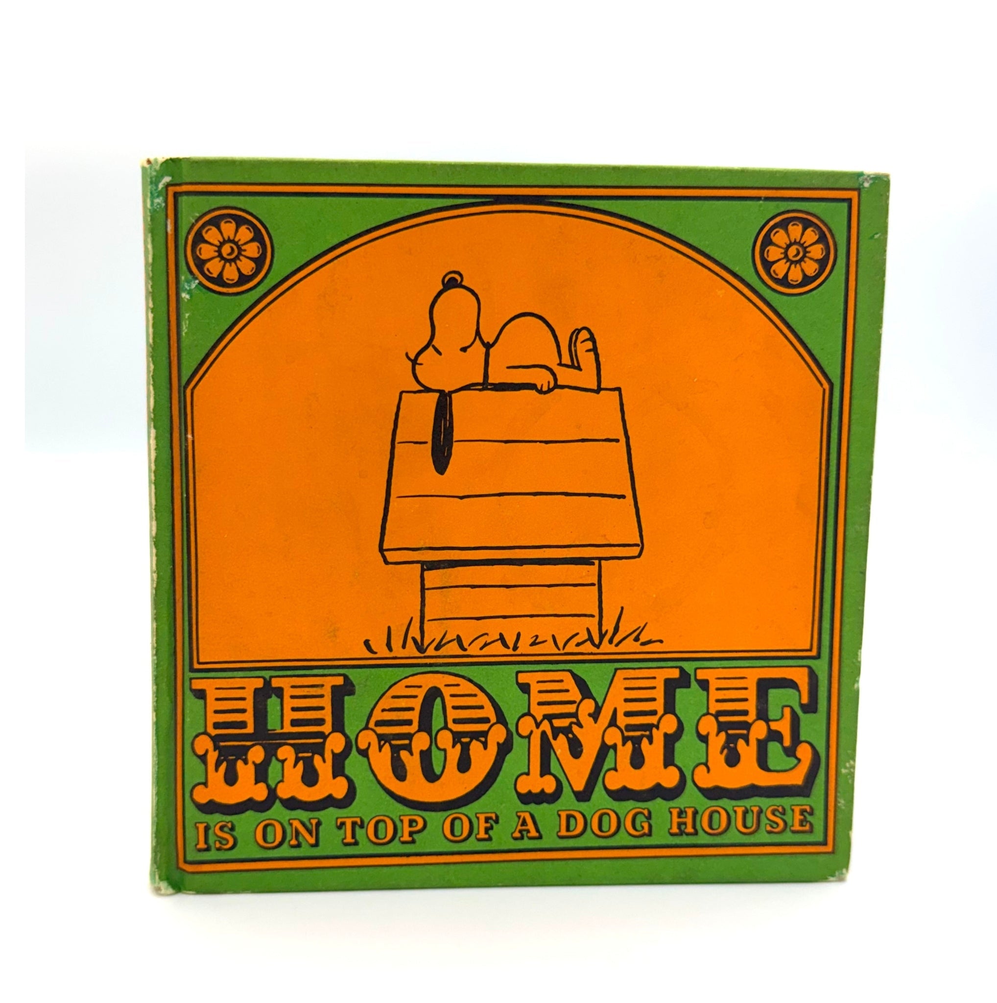 Home is on Top of a Dog House by Charles M. Schulz, First Edition, in Original Dust Jacket, 1966 - The Great Republic