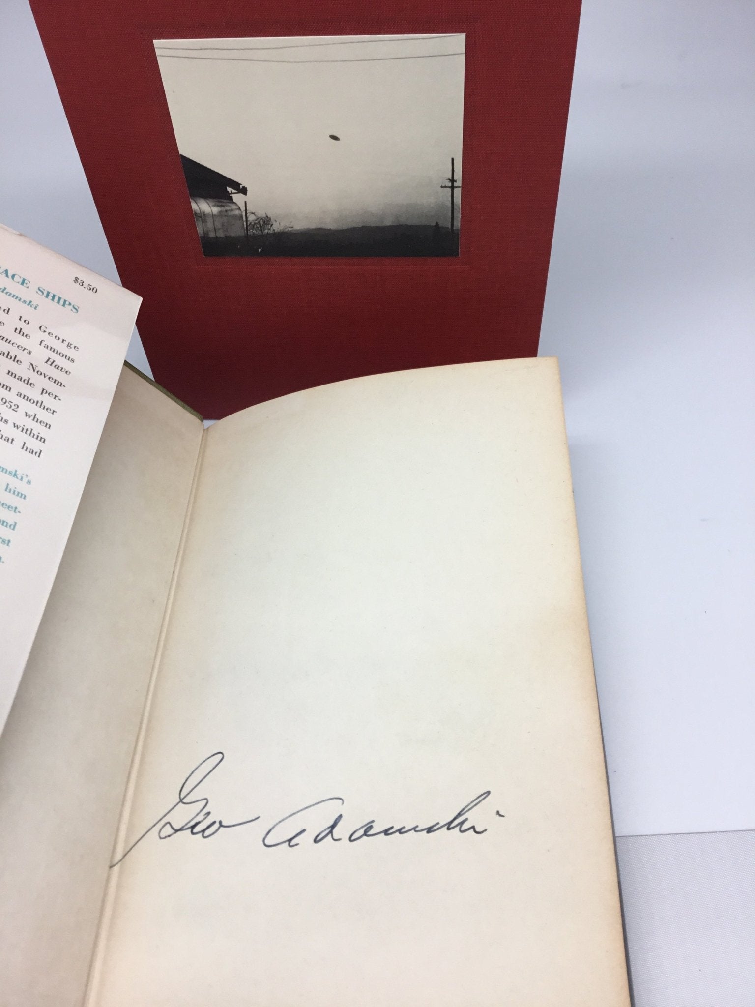 Inside the Space Ships, Signed by George Asamski, First Edition, Third Printing, 1955 - The Great Republic