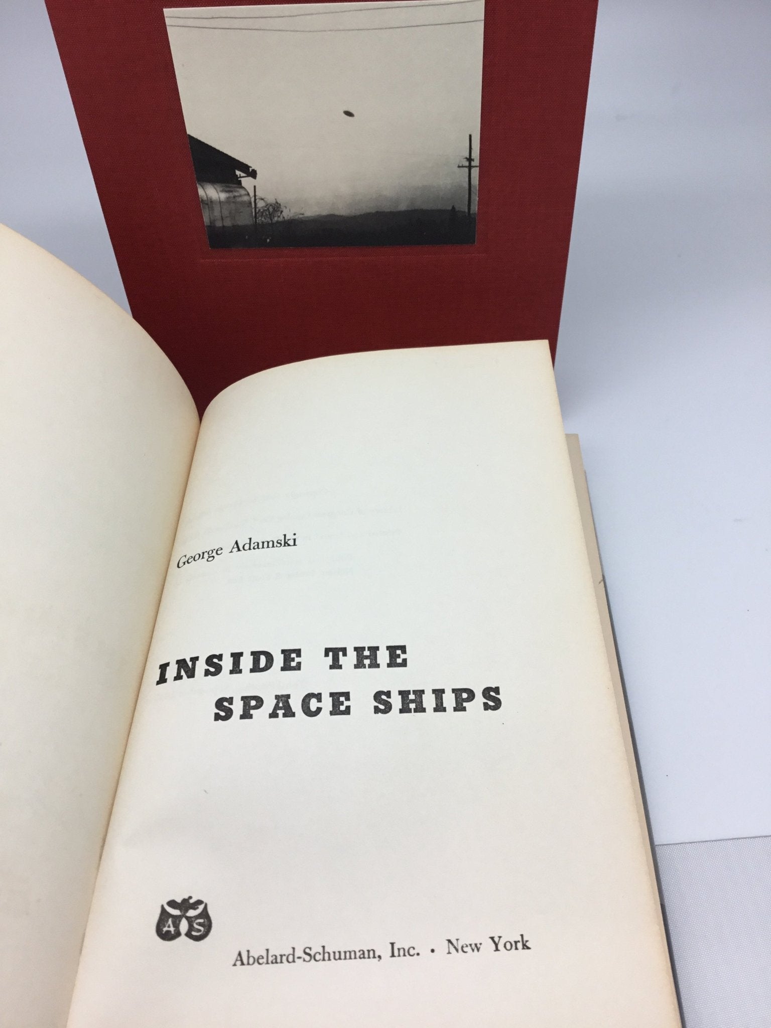 Inside the Space Ships, Signed by George Asamski, First Edition, Third Printing, 1955 - The Great Republic