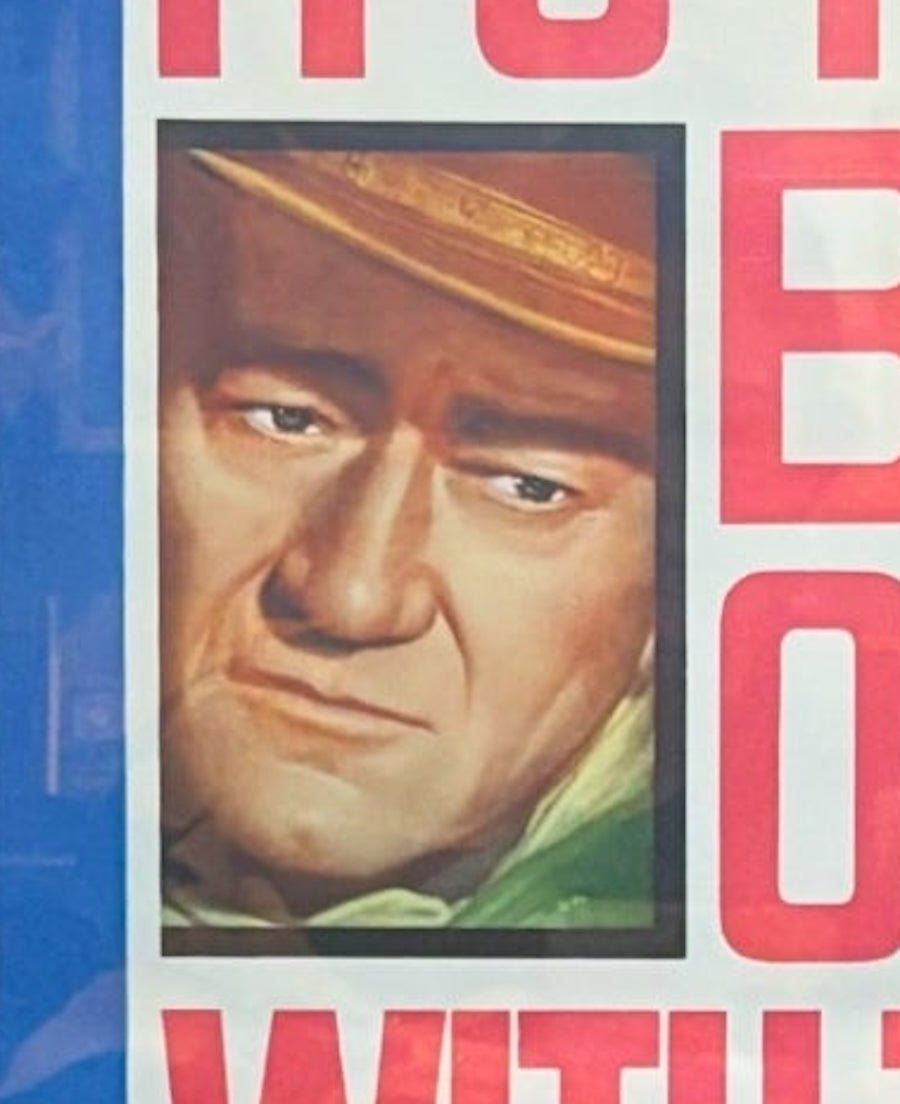 "It's the Big One With the Big Two! El Dorado" Vintage Movie Poster, 1966 - The Great Republic