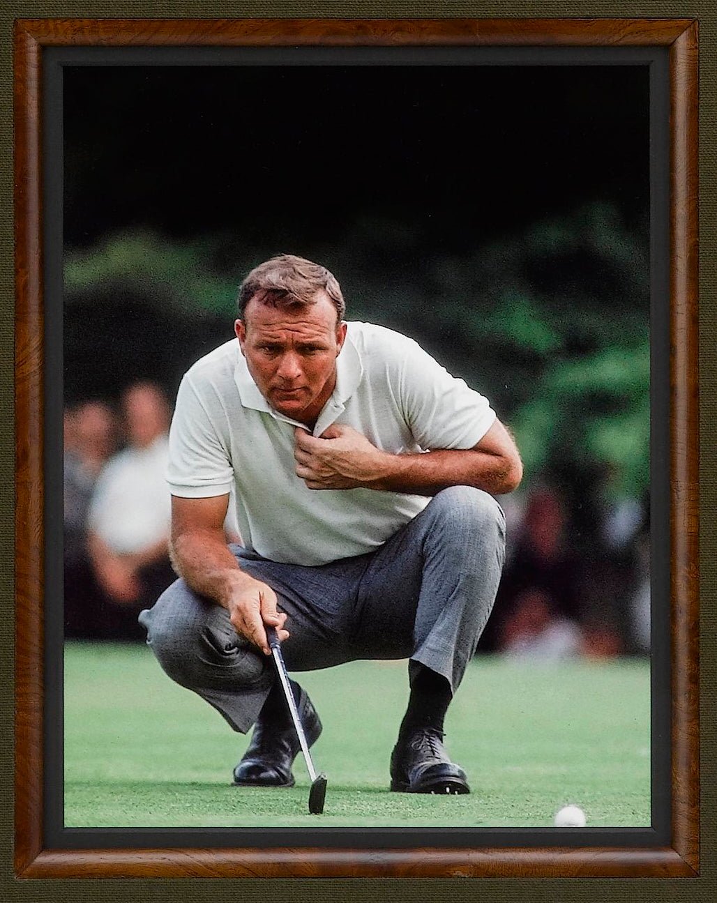 Jack Nicklaus and Arnold Palmer Signed Collage - The Great Republic