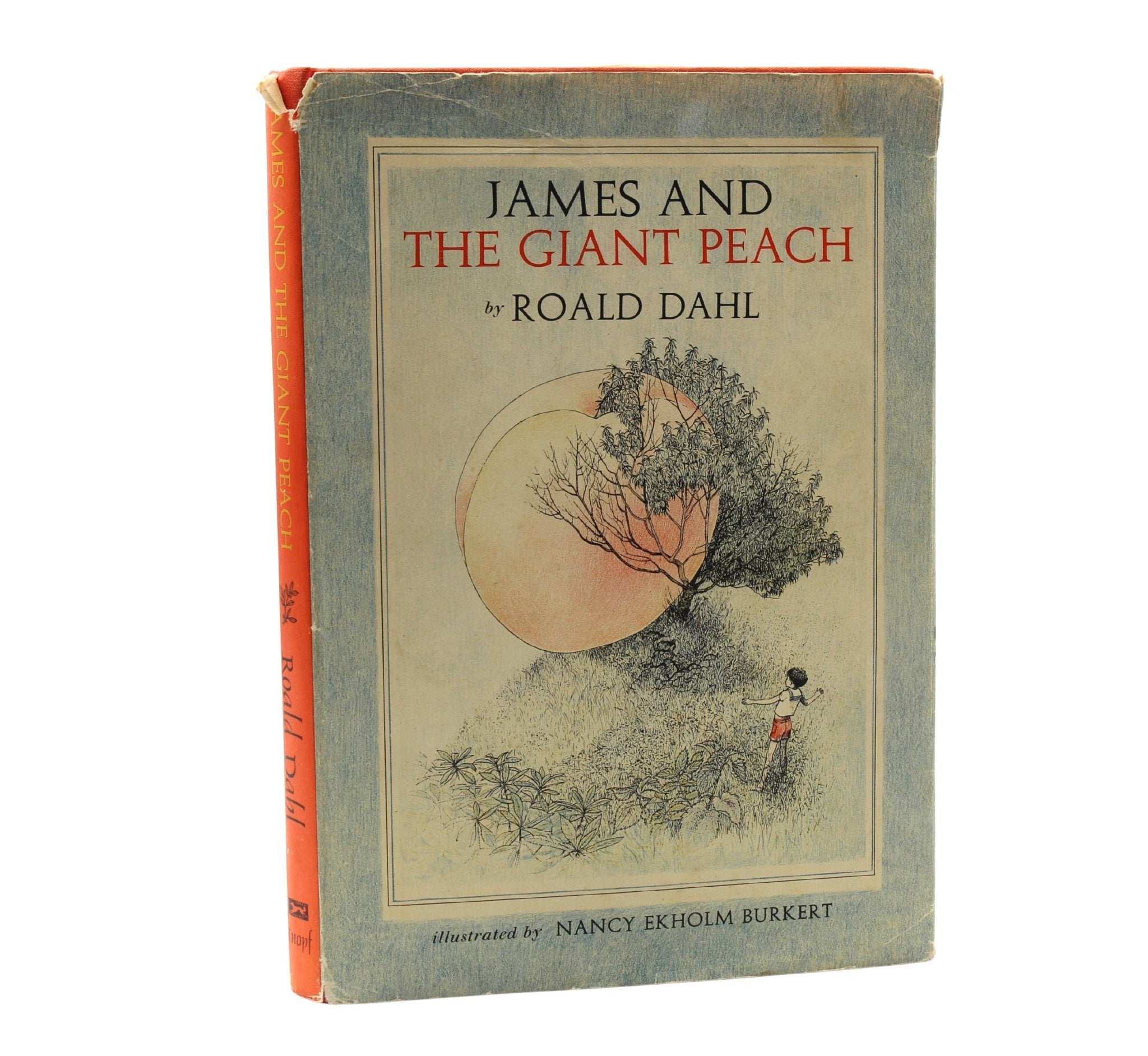 James and the Giant Peach by Roald Dahl, Illustrated by Nancy Ekholm Burkert, First Edition, Second Printing, 1961 - The Great Republic