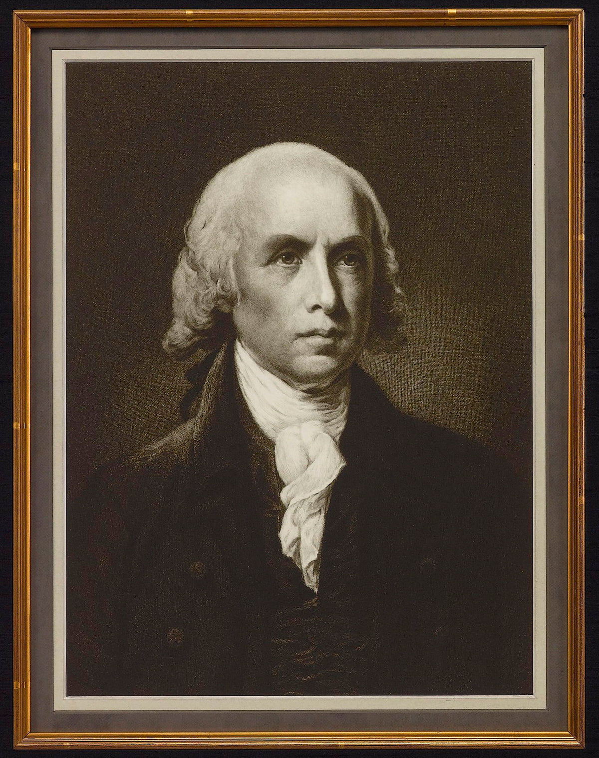 James Madison Signed Scallop Top Ship’s Passport, Dated September 8, 1810 - The Great Republic