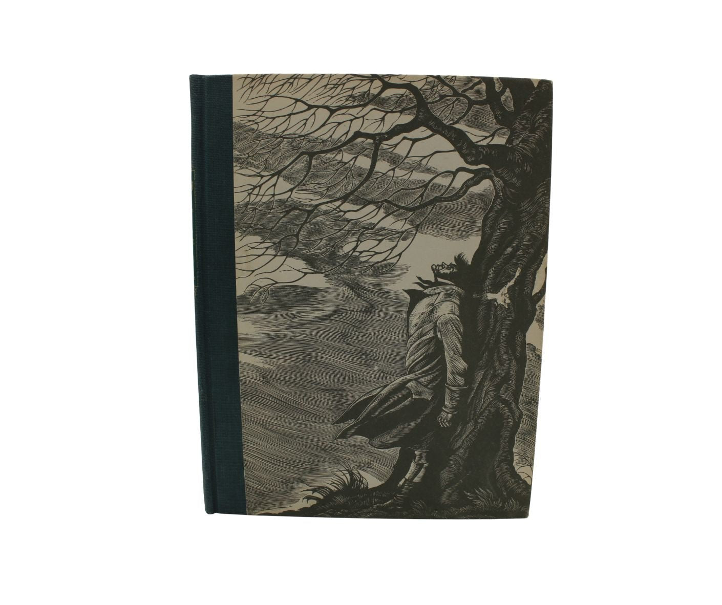Jane Eyre by Charlotte Bronte and Wuthering Heights by Emily Bronte, Illustrated by Fritz Eichenberg, Two Volume Set, 1943 - The Great Republic