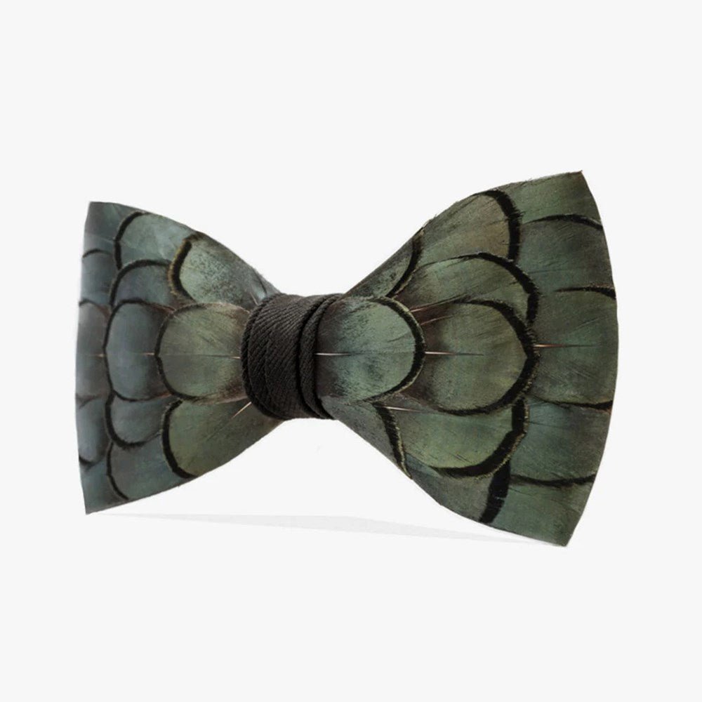 Jeffery Feather Bow Tie - The Great Republic