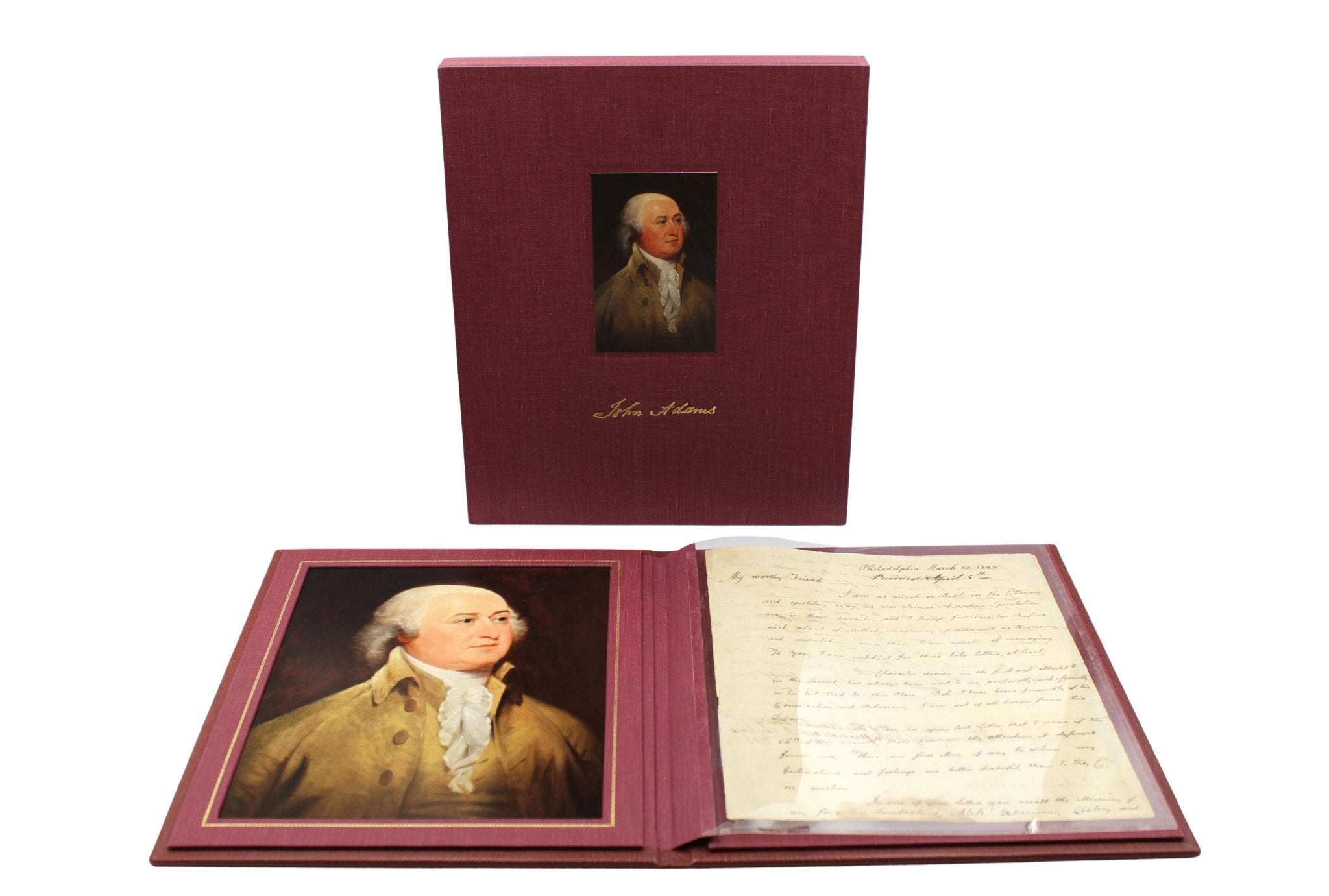 John Adams Letter Signed, to Tristam Dalton, March 30, 1798 - The Great Republic