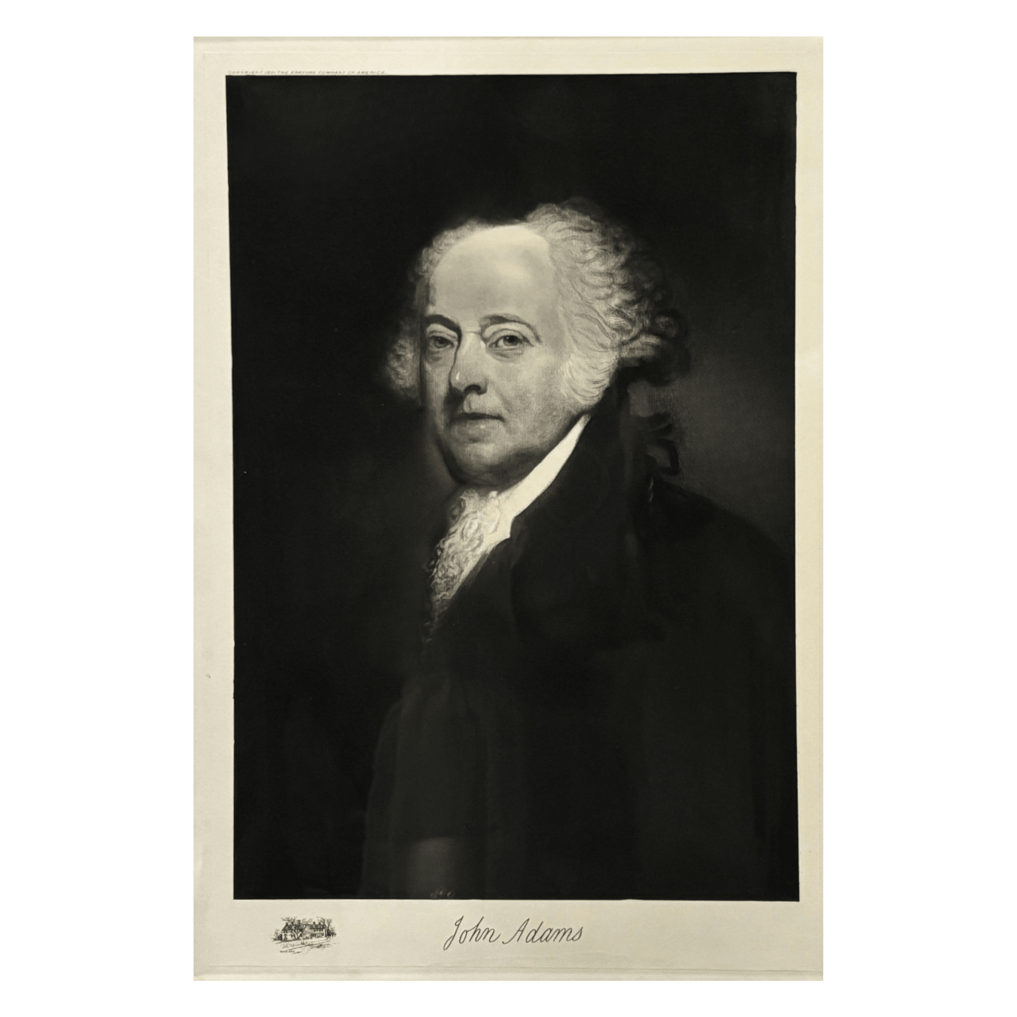 John Adams Photogravure, after Healy, 1901 - The Great Republic