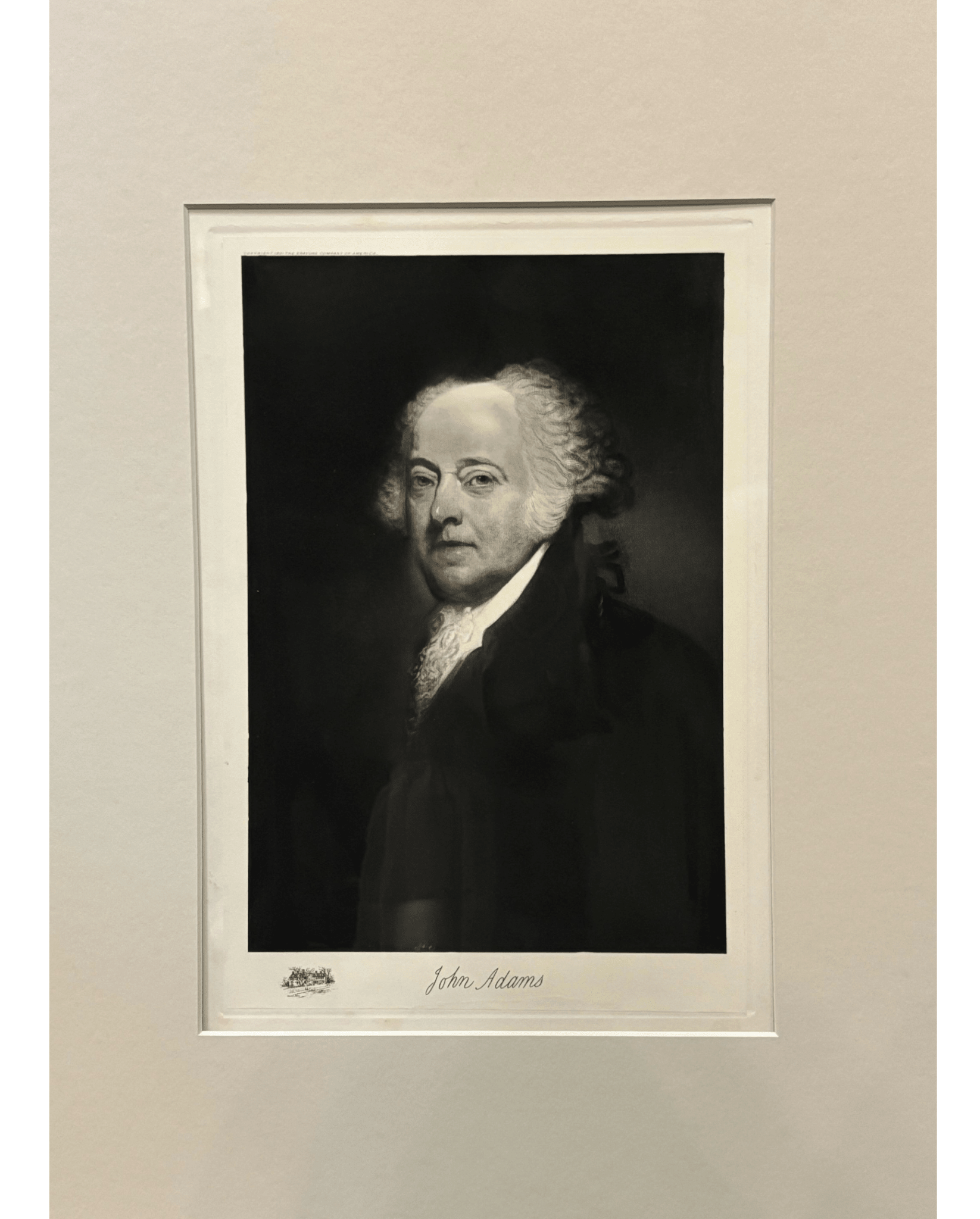 John Adams Photogravure, after Healy, 1901 - The Great Republic