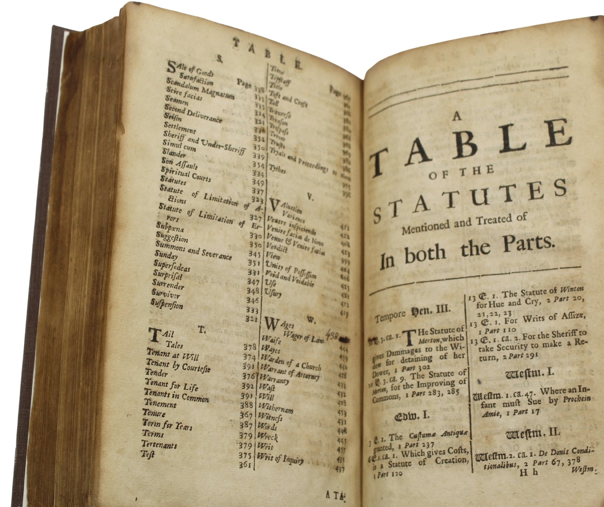 John Jay's Signed Copy of A Continuation of the Practical Register, In Two Parts, by John Lilly, 1710 - The Great Republic
