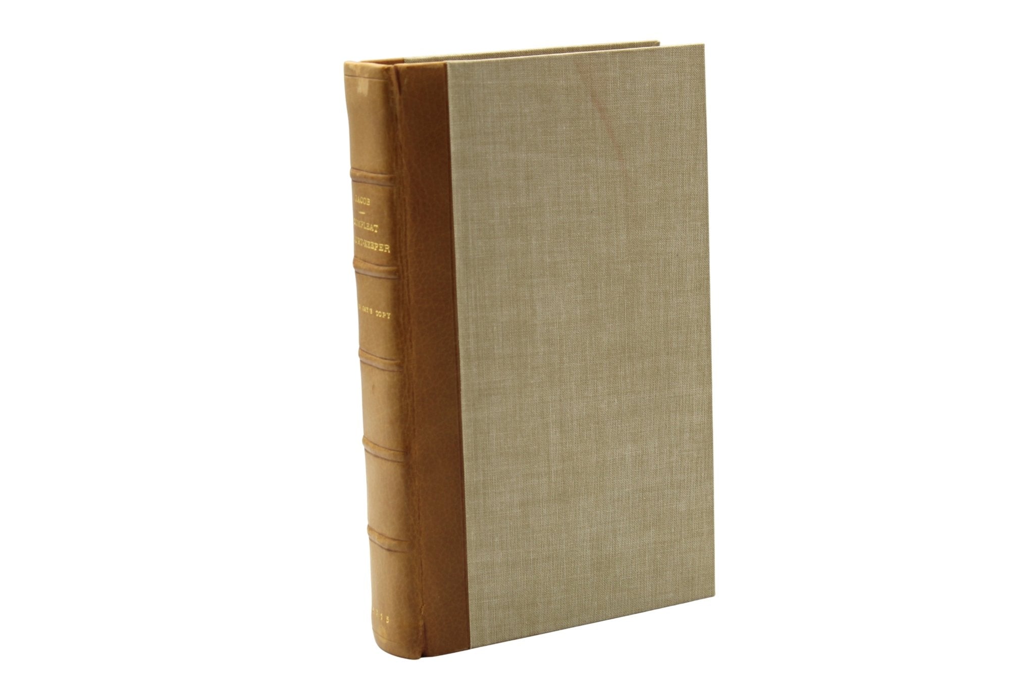 John Jay's Signed Copy of The Compleat Court Keeper; or, Land - Steward’s Assistant by Giles Jacob, Second Edition, 1715 - The Great Republic