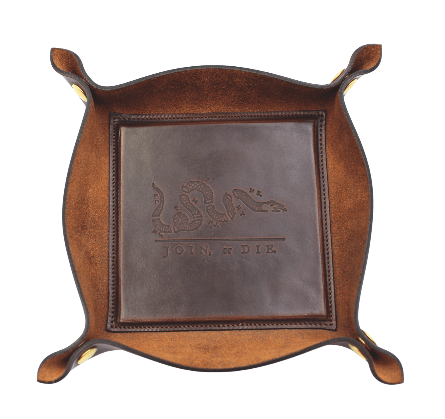 Join or Die Leather Valet - The Great Republic