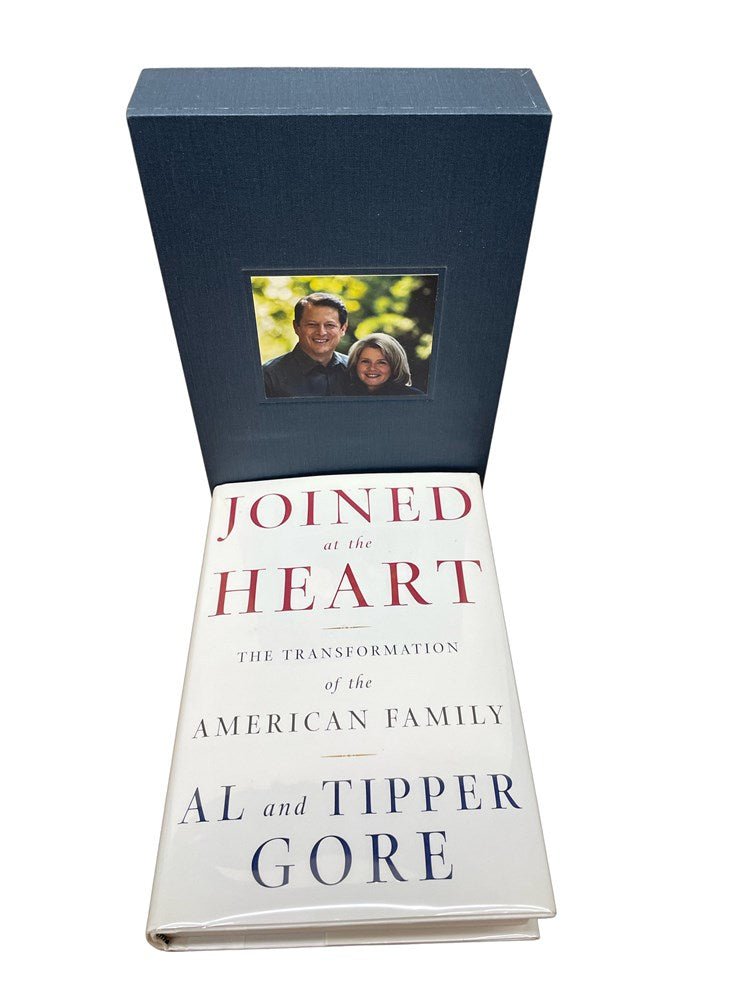 Joined at the Heart, Signed by Al and Tipper Gore, First Edition, 2002 - The Great Republic
