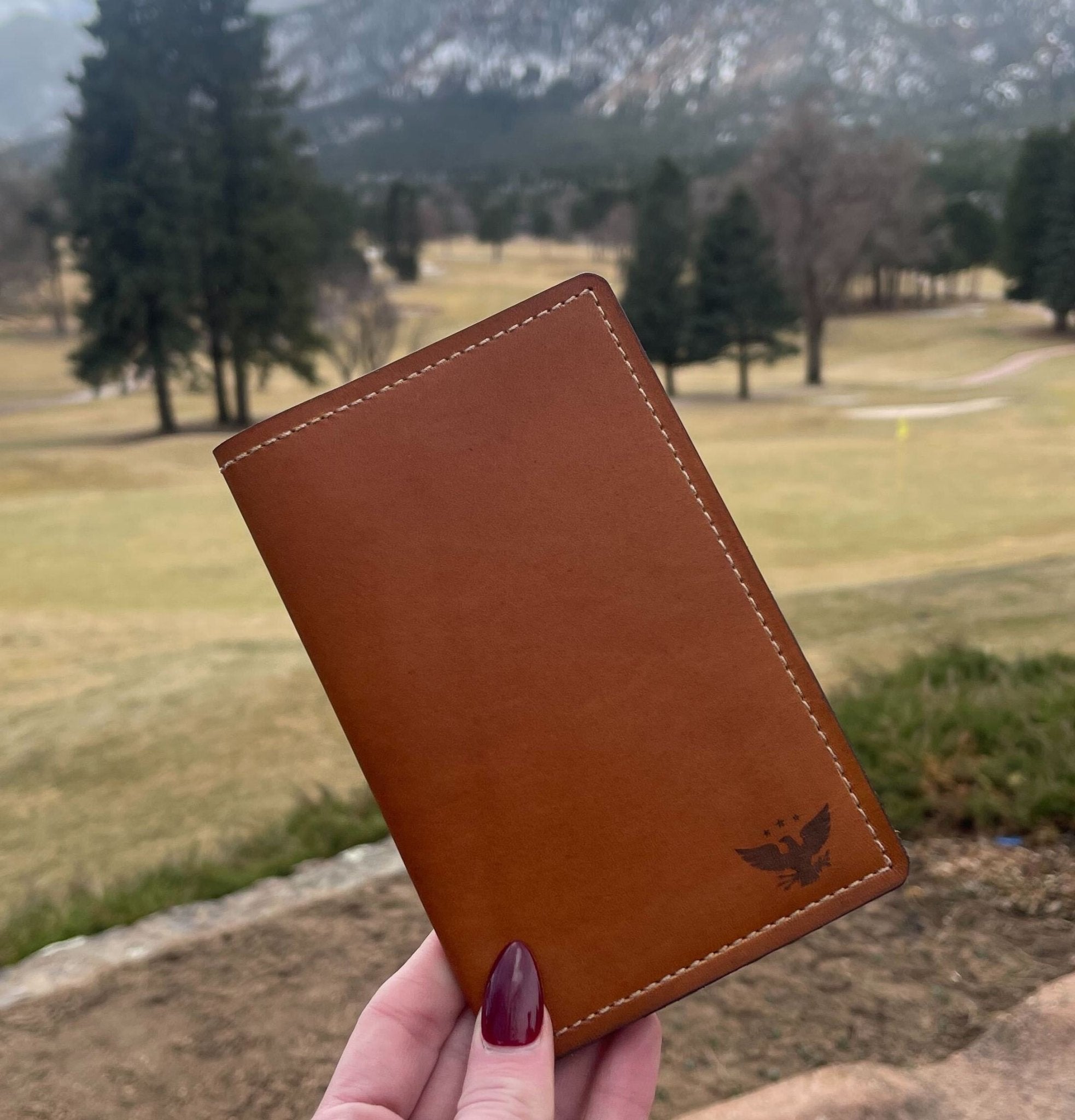 Leather Golf Log - The Great Republic