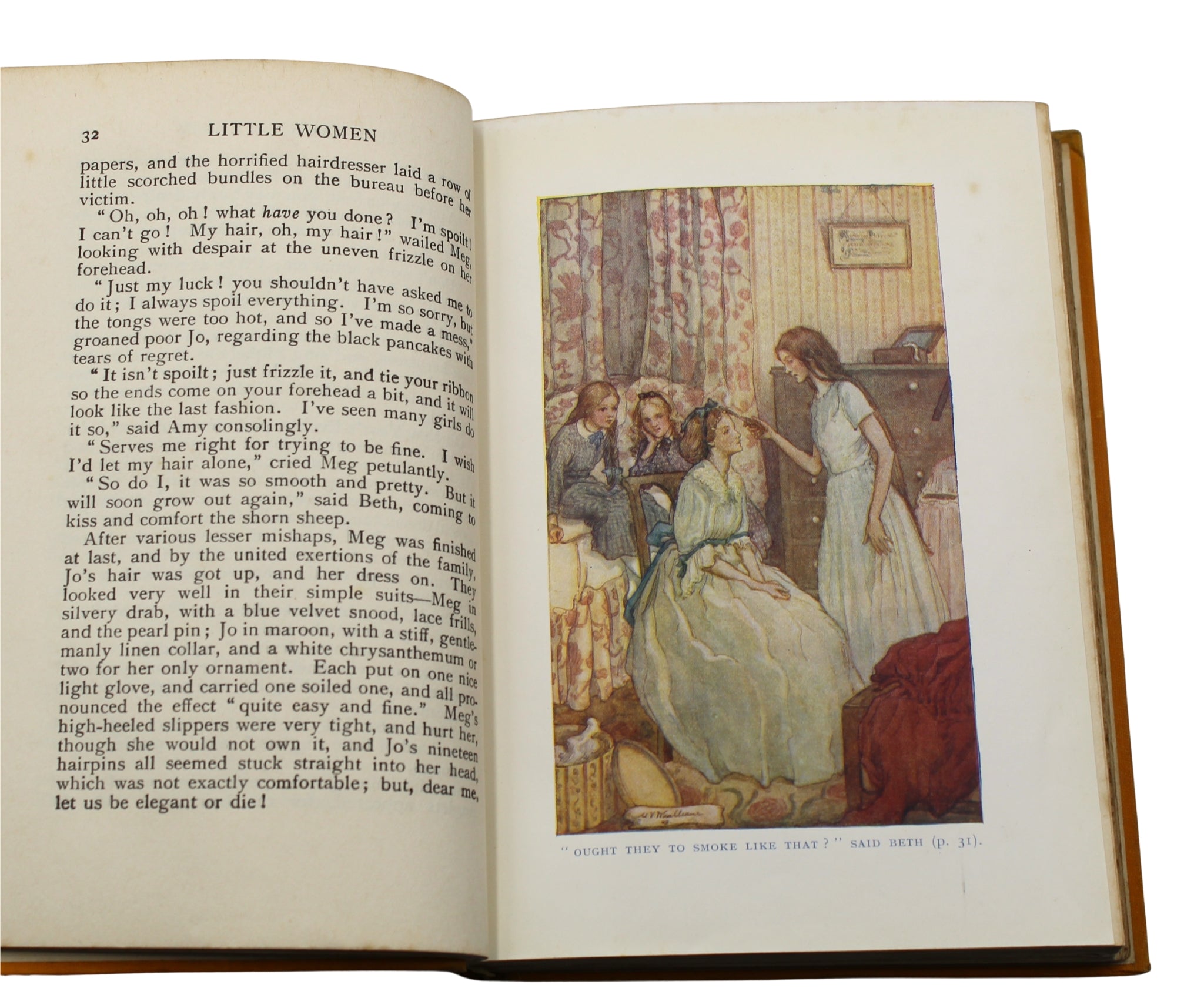 Little Women by Louisa May Alcott, Illustrated by M.V. Wheelhouse, 1925 - The Great Republic