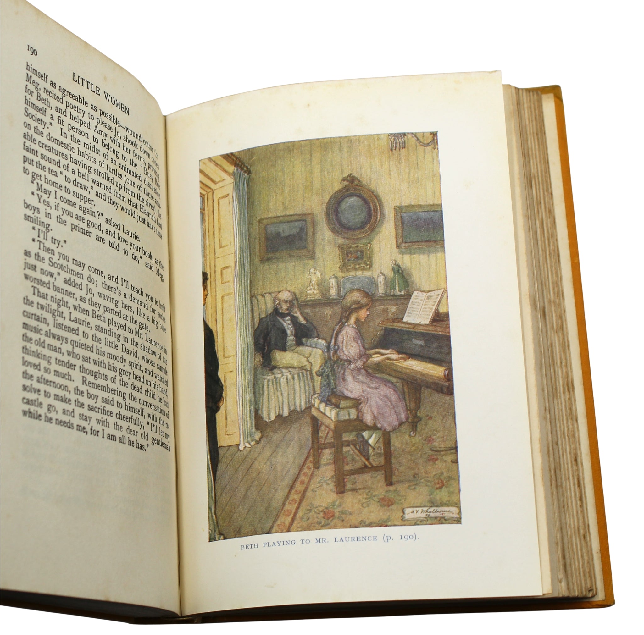 Little Women by Louisa May Alcott, Illustrated by M.V. Wheelhouse, 1925 - The Great Republic