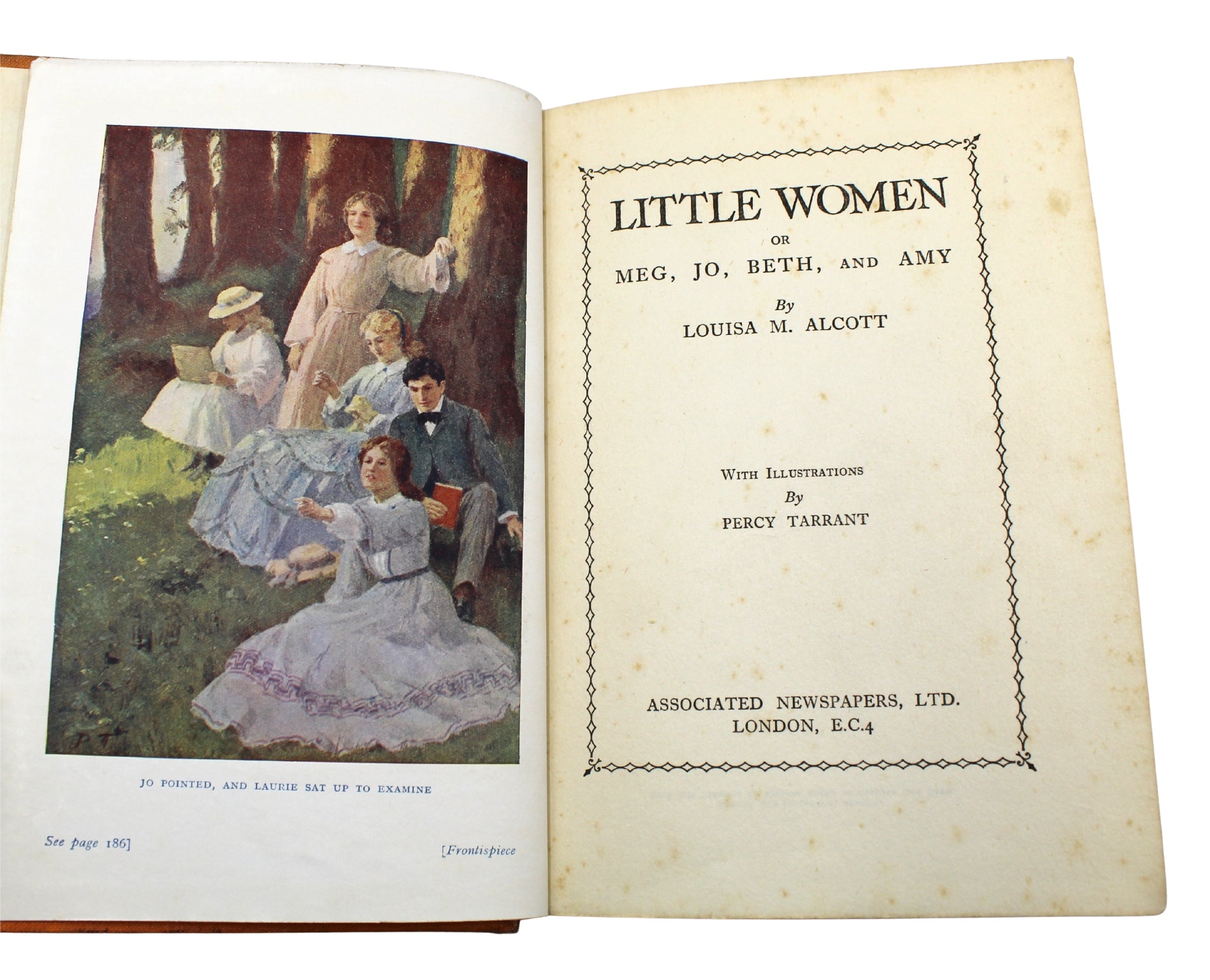 Little Women by Louisa May Alcott, Illustrated by Percy Tarrant, 1890 - The Great Republic