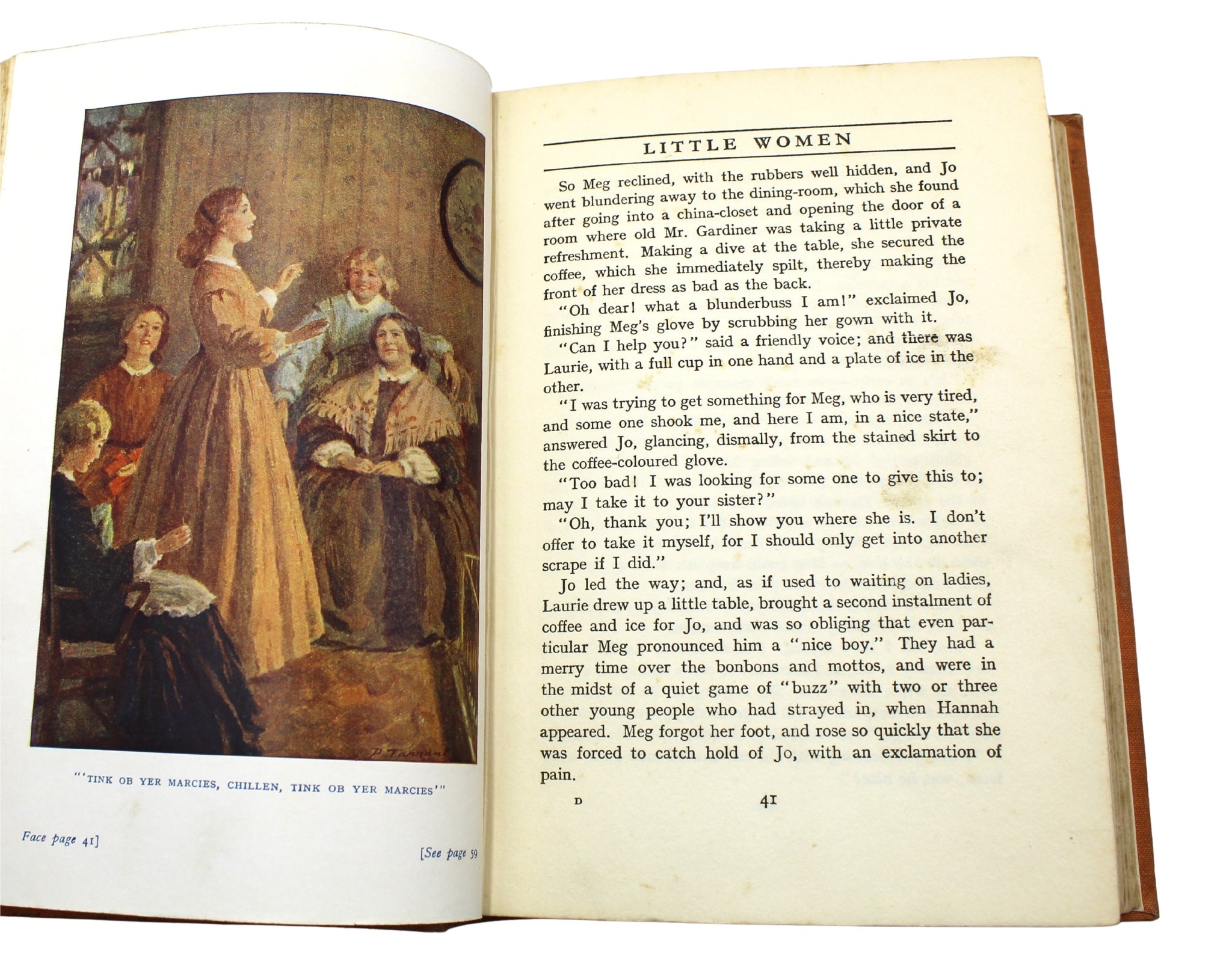 Little Women by Louisa May Alcott, Illustrated by Percy Tarrant, 1890 - The Great Republic