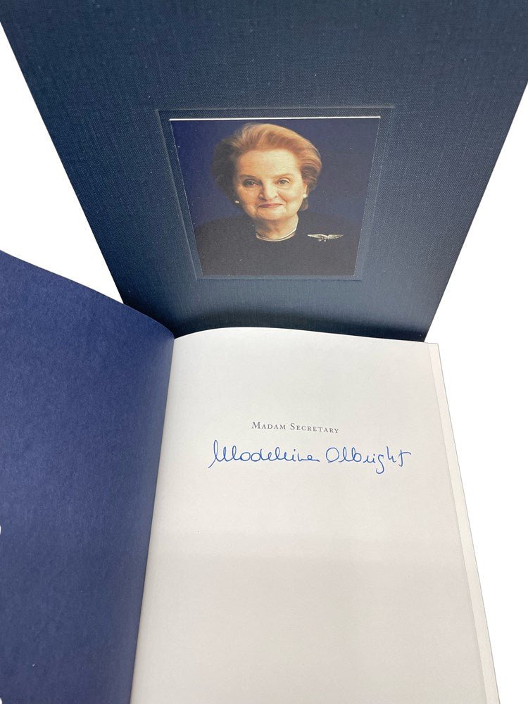 Madam Secretary, Signed by Madeleine Albright, First Edition, 2003 - The Great Republic