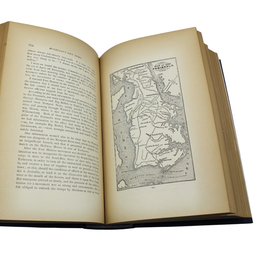 McClellan's Own Story: The War for the Union by George B. McClellan, First Edition, 1887 - The Great Republic