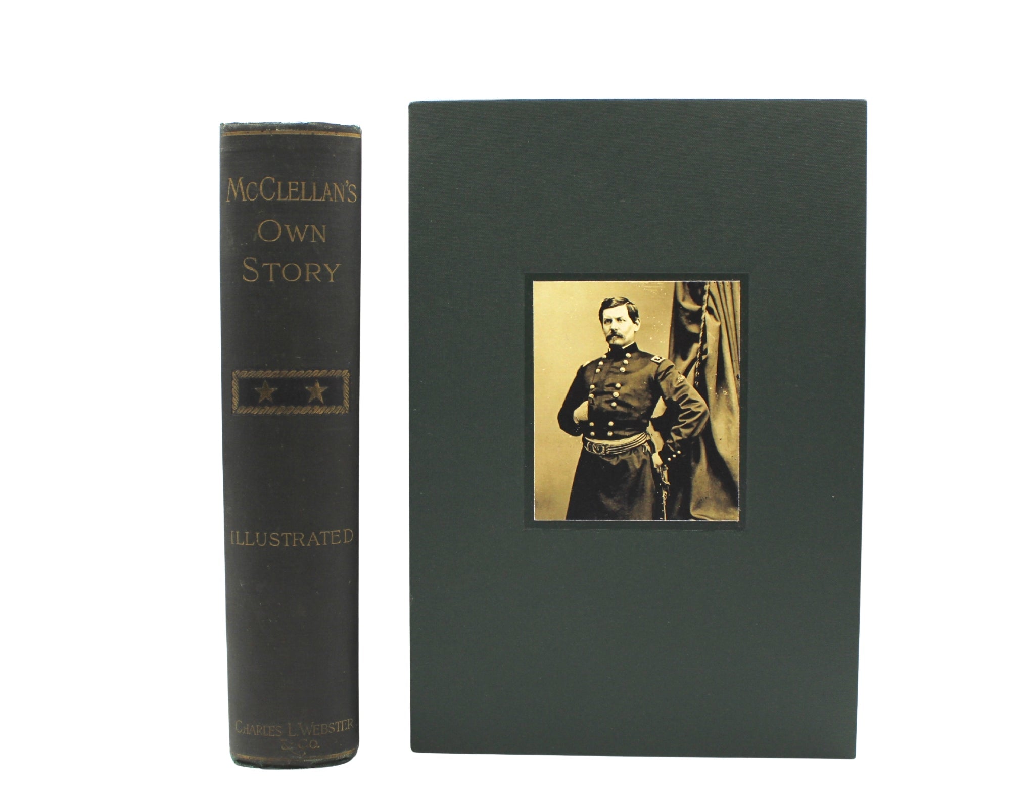 McClellan's Own Story: The War for the Union by George B. McClellan, First Edition in Original Boards, 1887 - The Great Republic