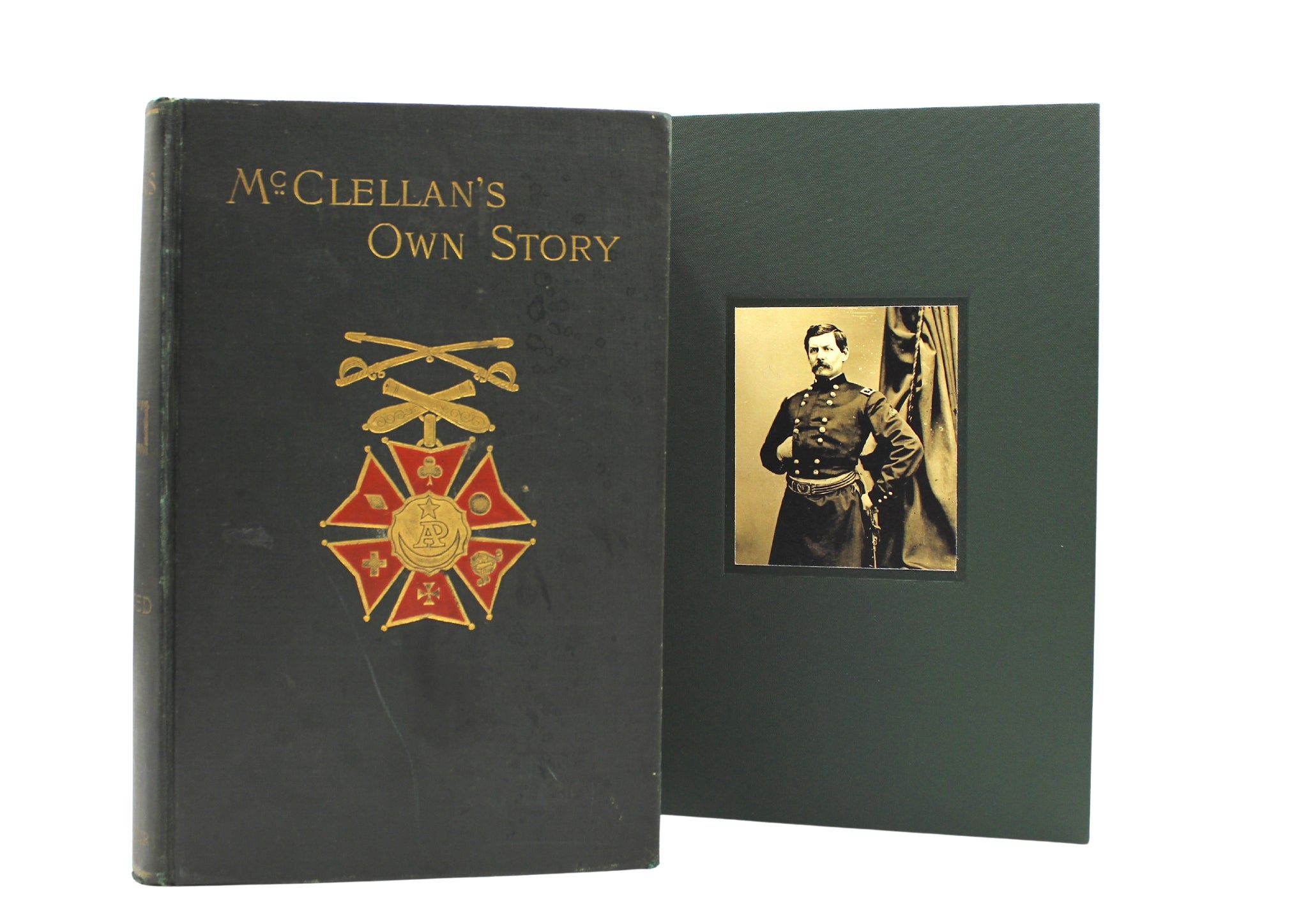 McClellan's Own Story: The War for the Union by George B. McClellan, First Edition in Original Boards, 1887 - The Great Republic