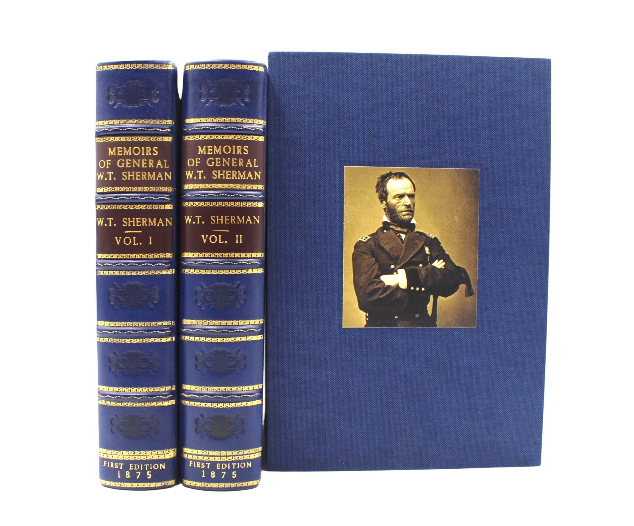 Memoirs of General William T. Sherman, First Edition, Two - Volume Set, 1875 - The Great Republic