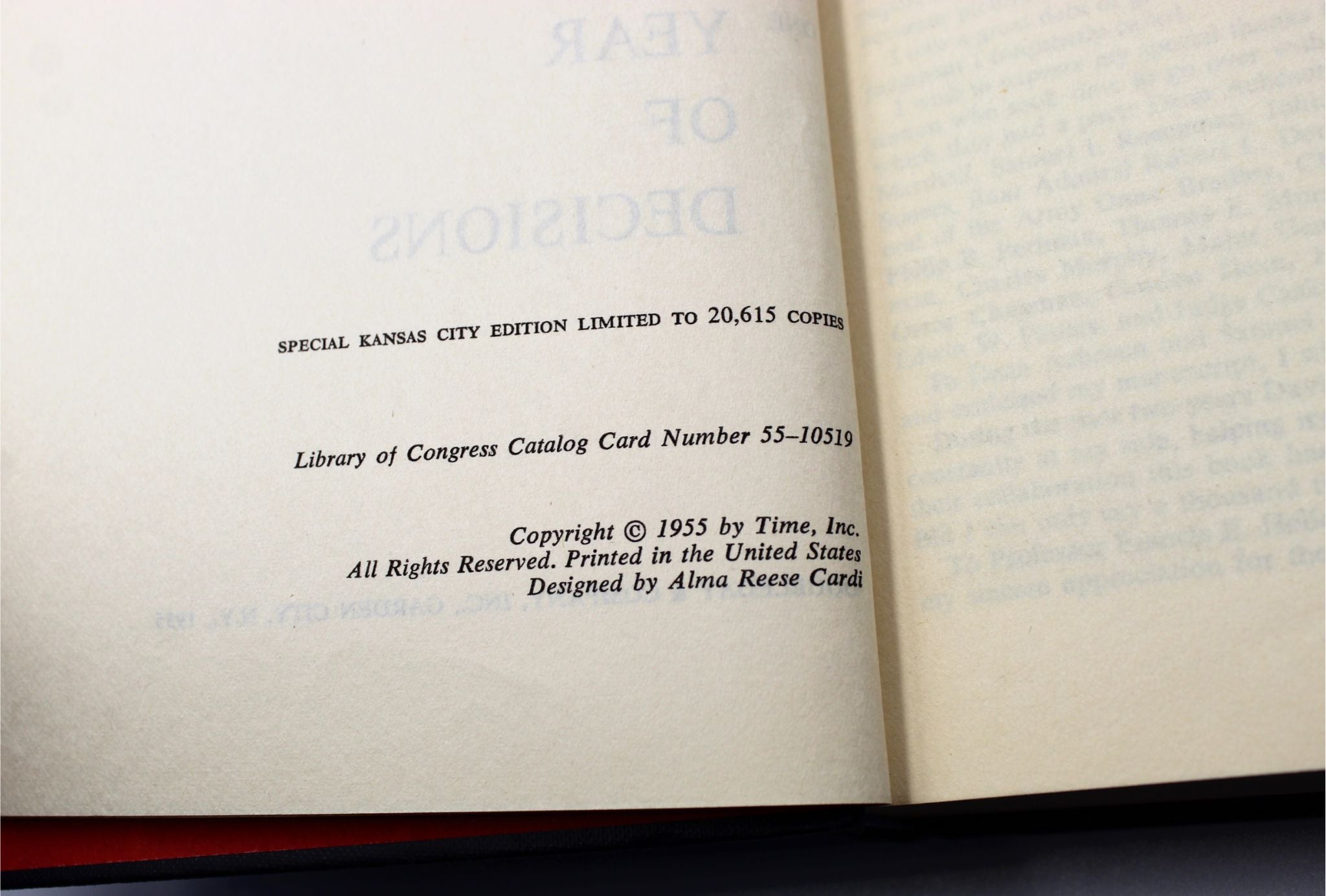 Memoirs: Year of Decisions and Years of Trial and Hope, Signed by Harry S. Truman, Kansas City Edition - The Great Republic