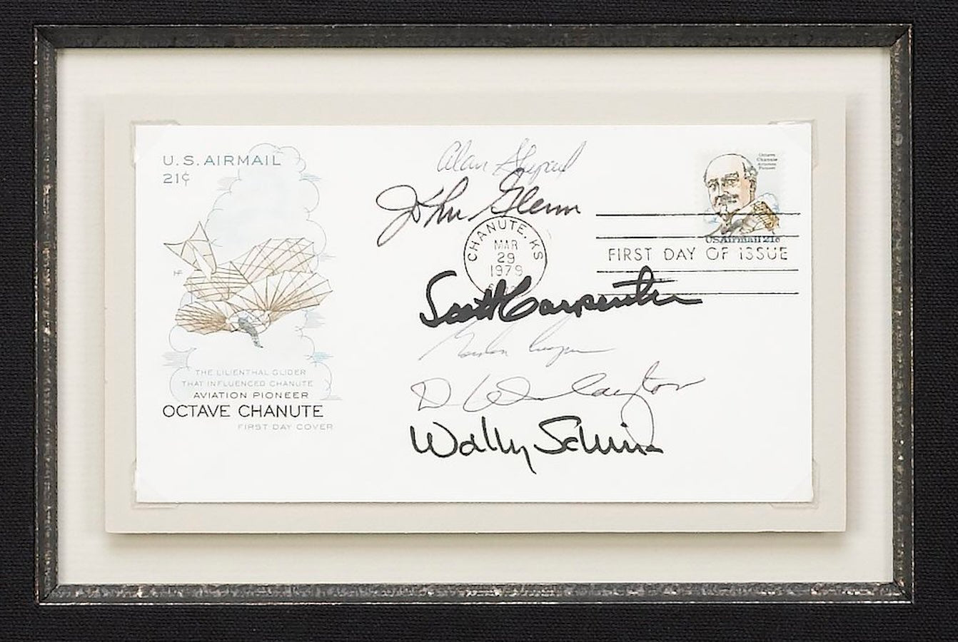 Mercury Seven Signature Collage - The Great Republic
