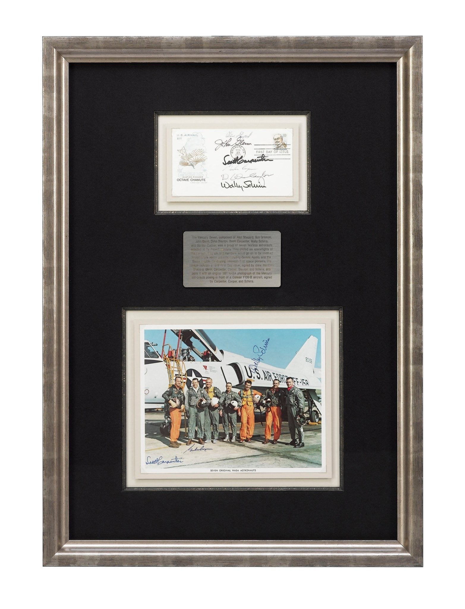 Mercury Seven Signature Collage - The Great Republic