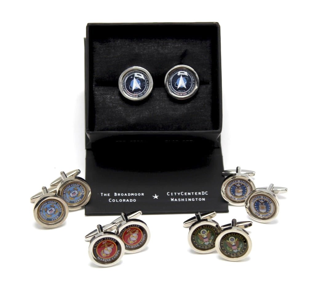Military Branch Cufflinks - The Great Republic