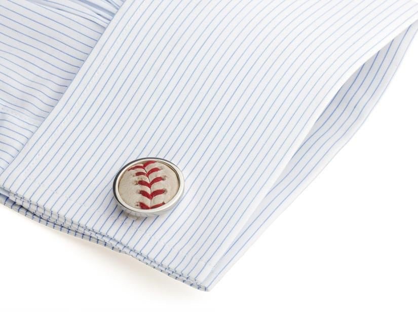 MLB Game - Used Baseball Cufflinks - The Great Republic