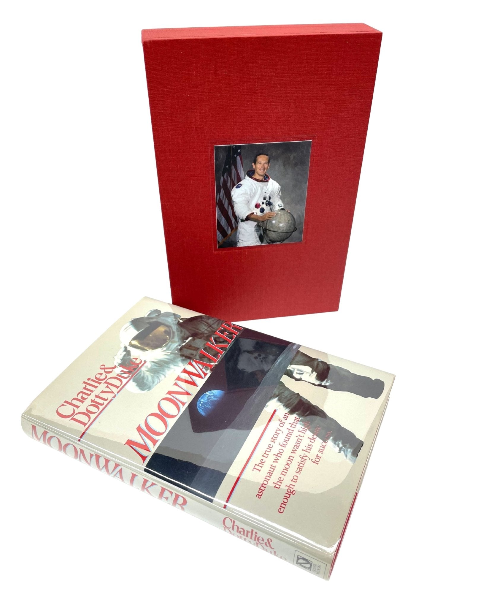 Moonwalker, Signed by Charlie and Dotty Duke, First Edition, 1990 - The Great Republic